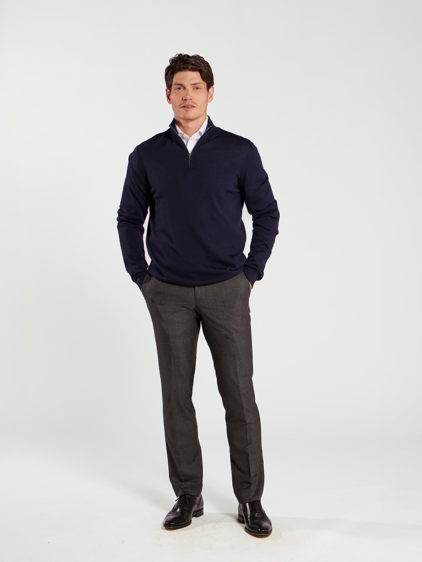 The Merino Wool Quarter-Zip