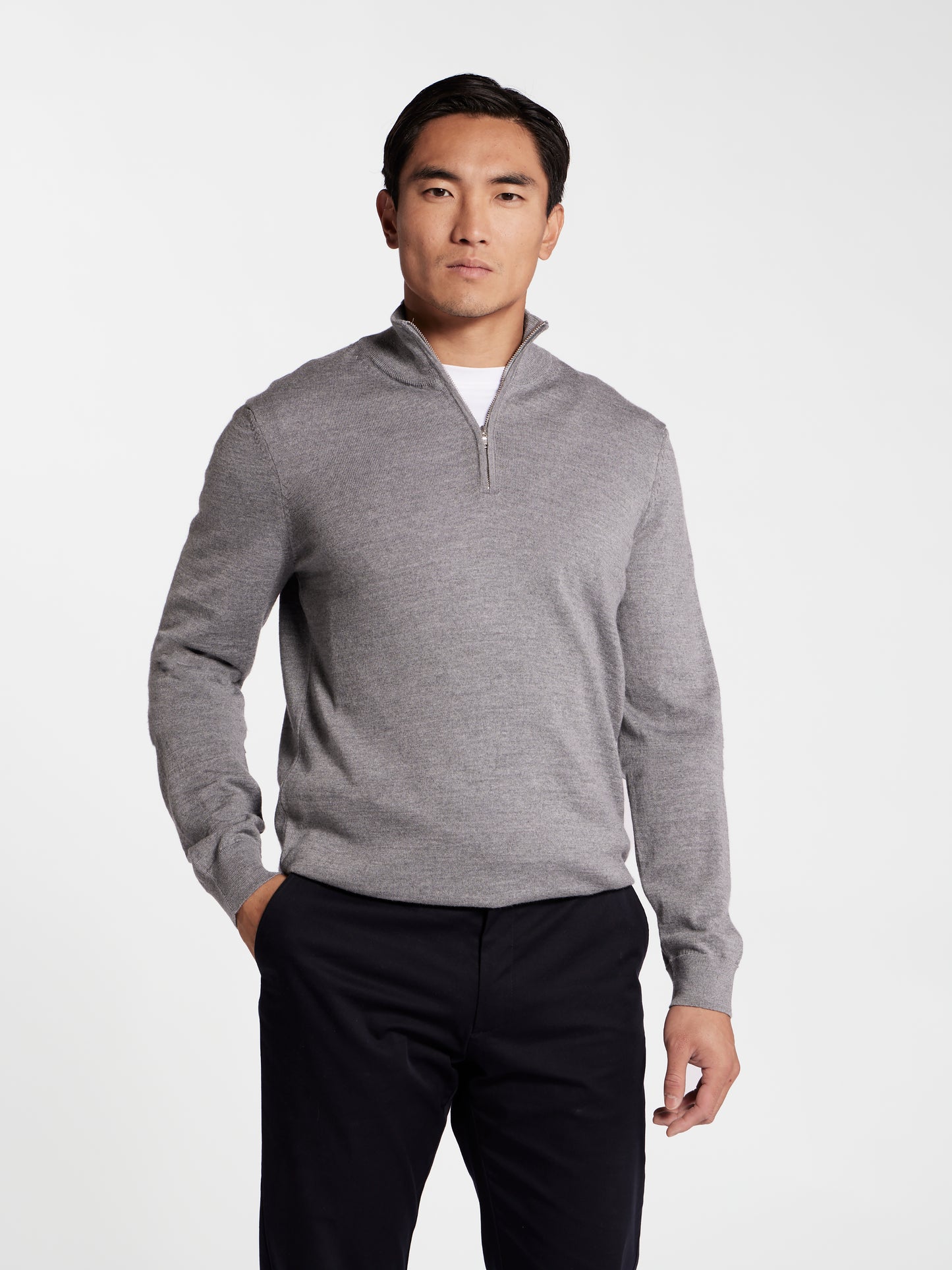 The Merino Wool Quarter-Zip