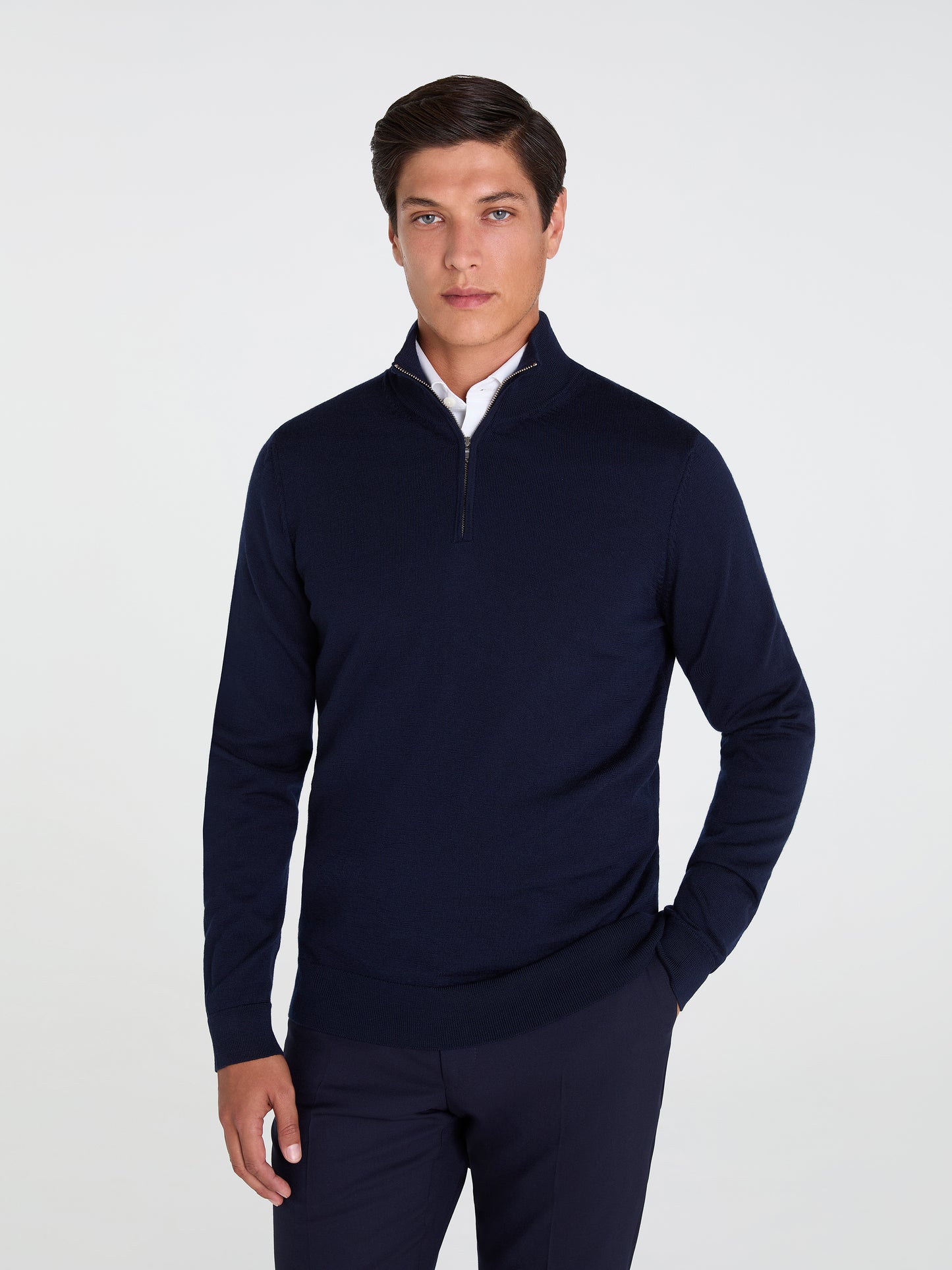 The Merino Wool Quarter-Zip