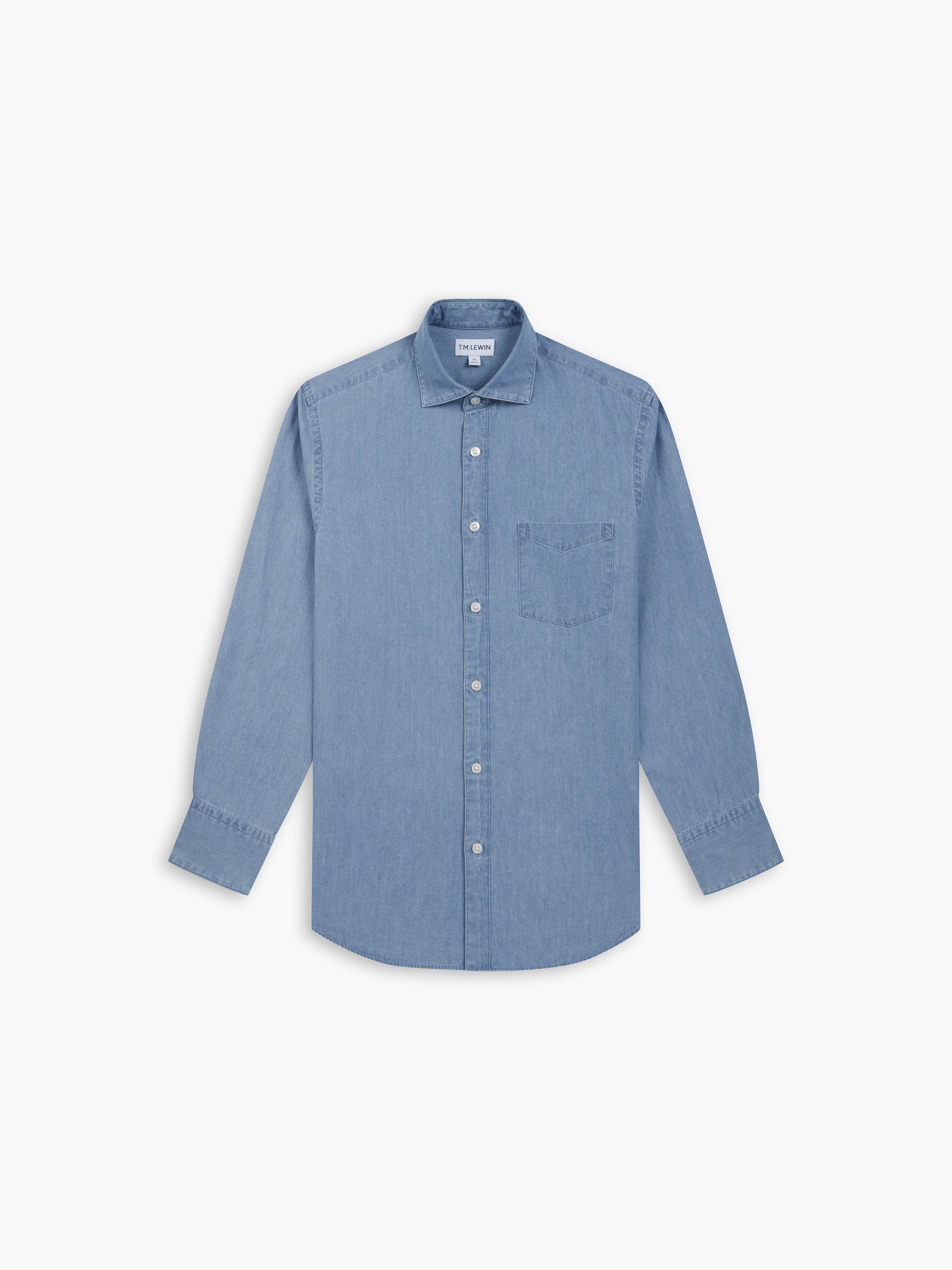 The Chambray Shirt – T.M.Lewin