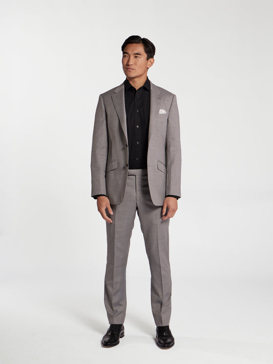 Hackney Wool Blend Slim Suit Jacket