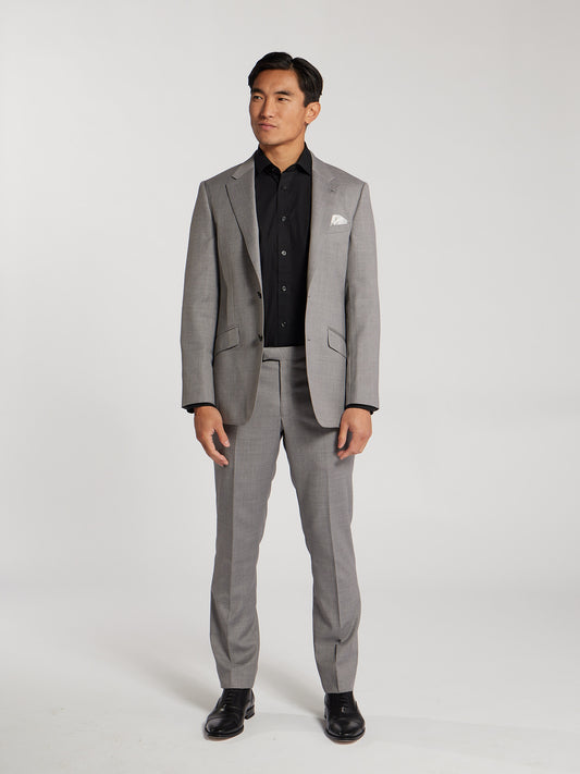 Hackney Wool Blend Slim Suit Jacket