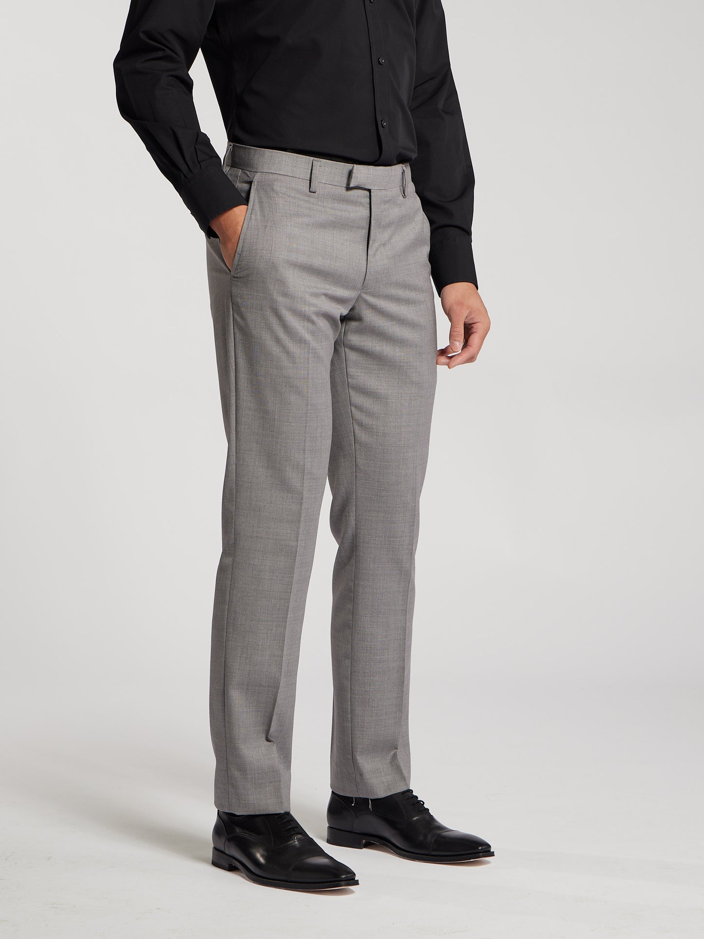 Hackney Wool Blend Slim Suit Trouser