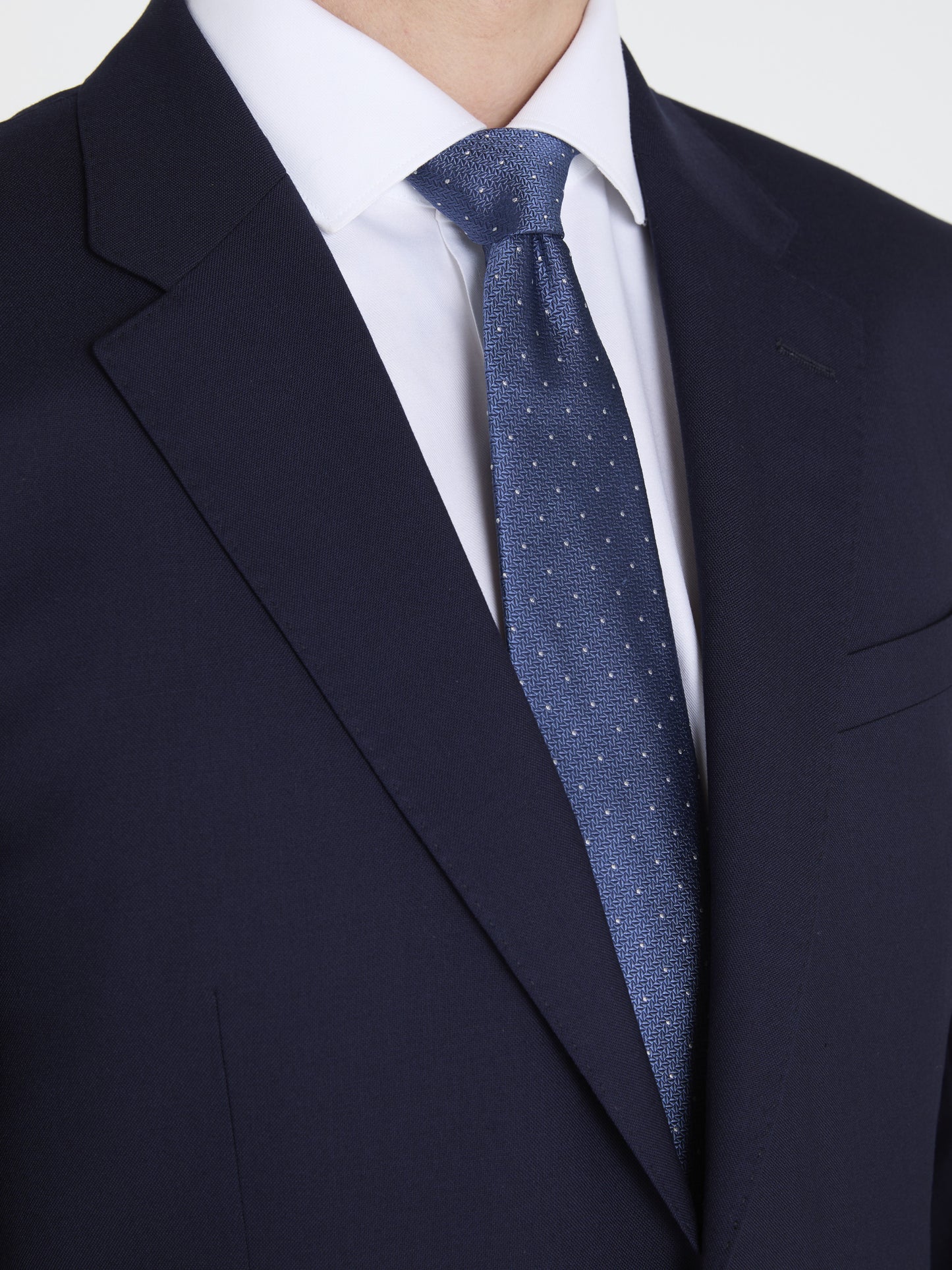 The Textured Spot Tie