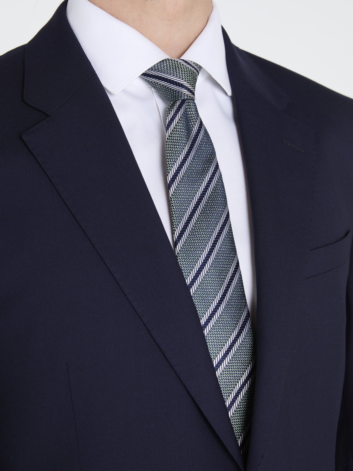 The Textured Stripe Tie