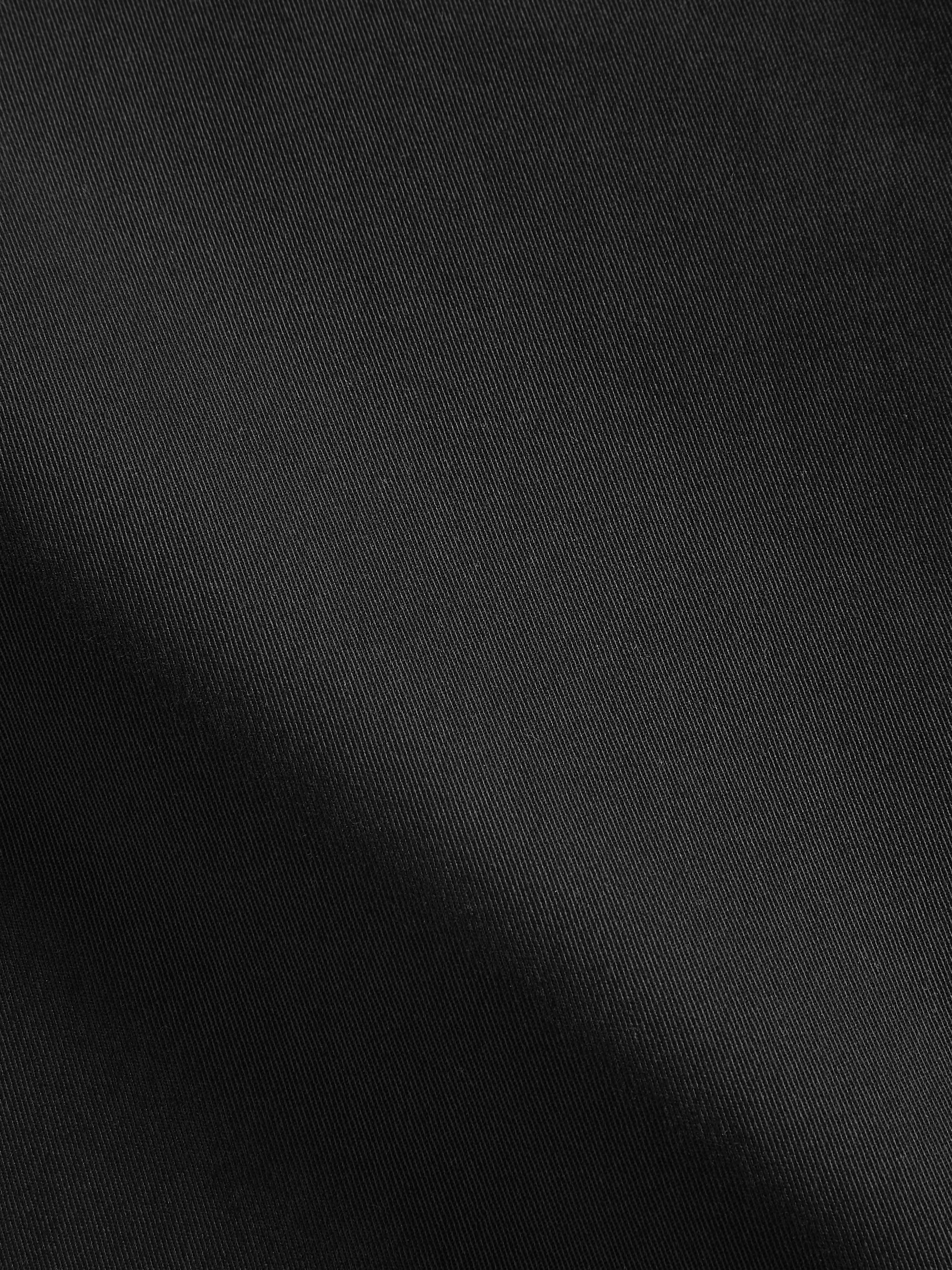Close-up of black fabric texture