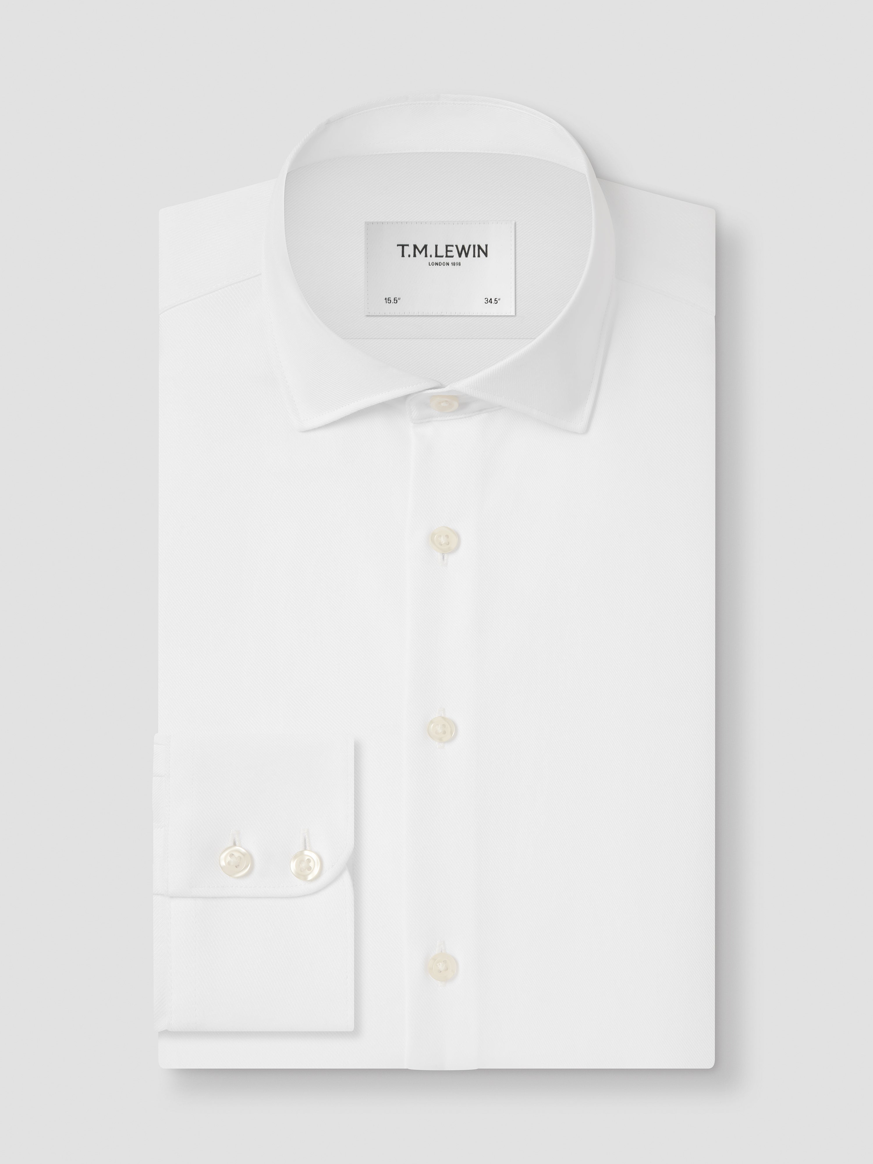 トップス LEWIN / WHITE gadidanoniem The Heritage Twill Shirt – T.M.Lewin