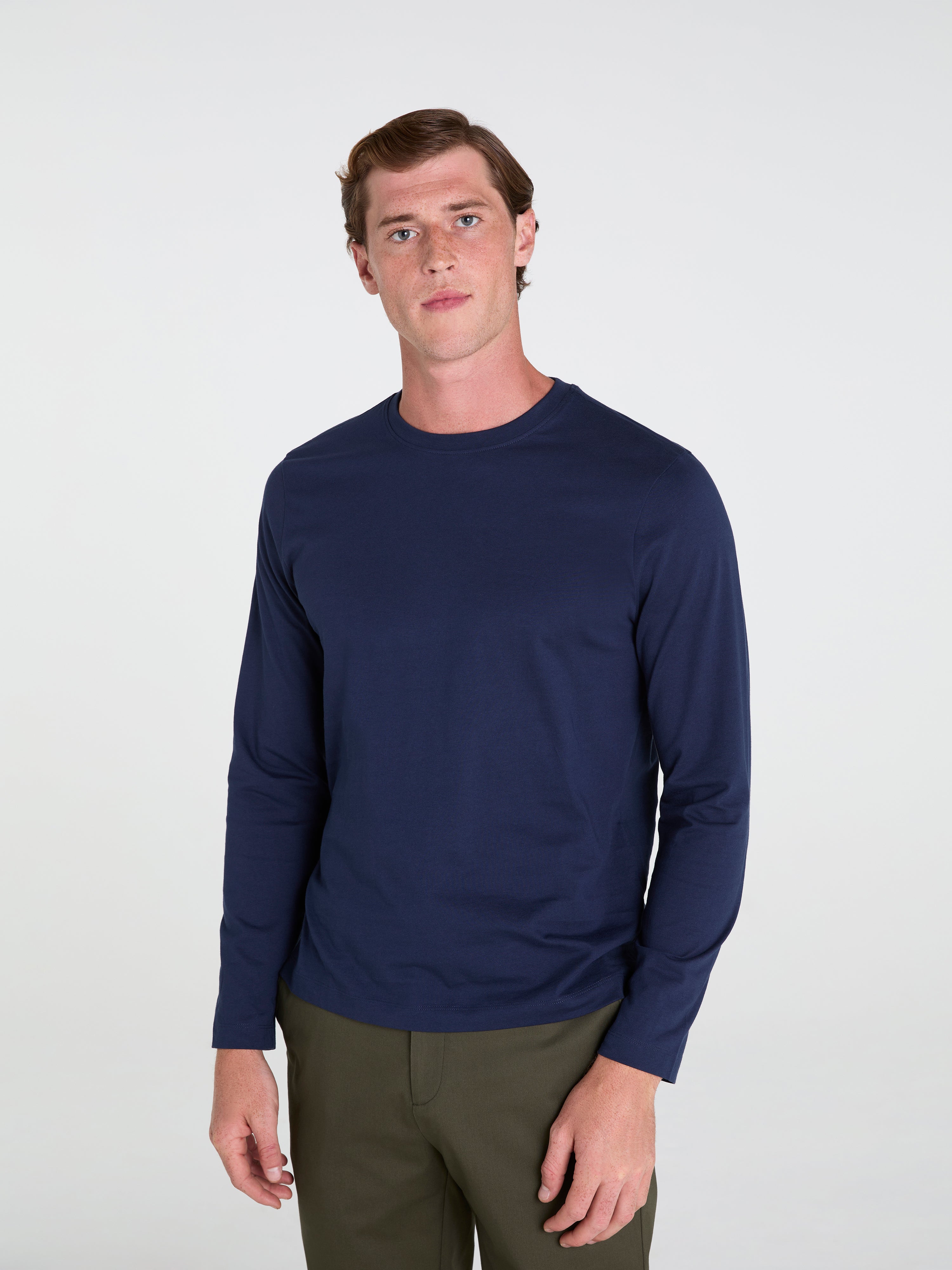 The Long Sleeve T-Shirt – T.M.Lewin