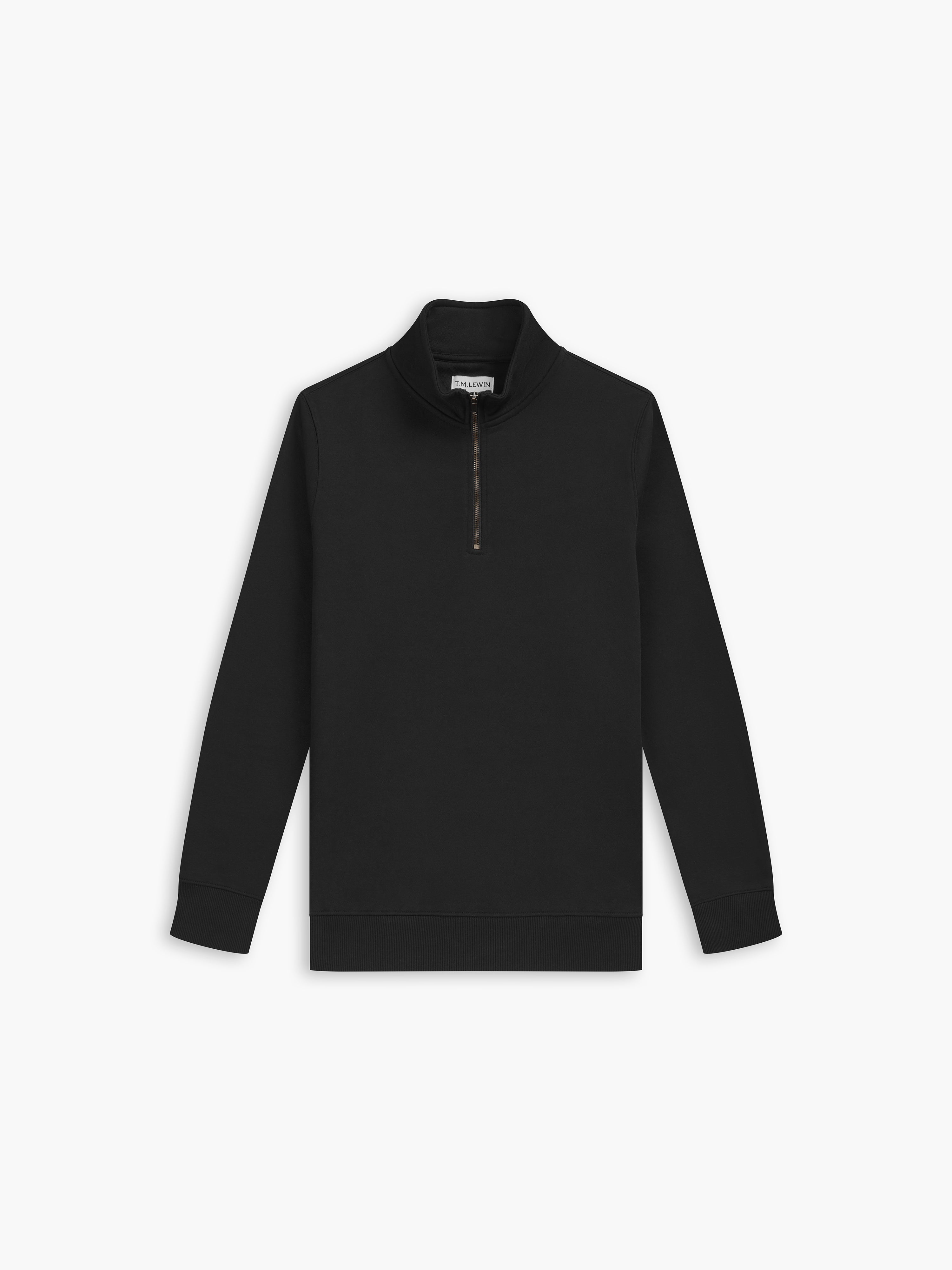 The Quarter Zip Sweatshirt – T.M.Lewin
