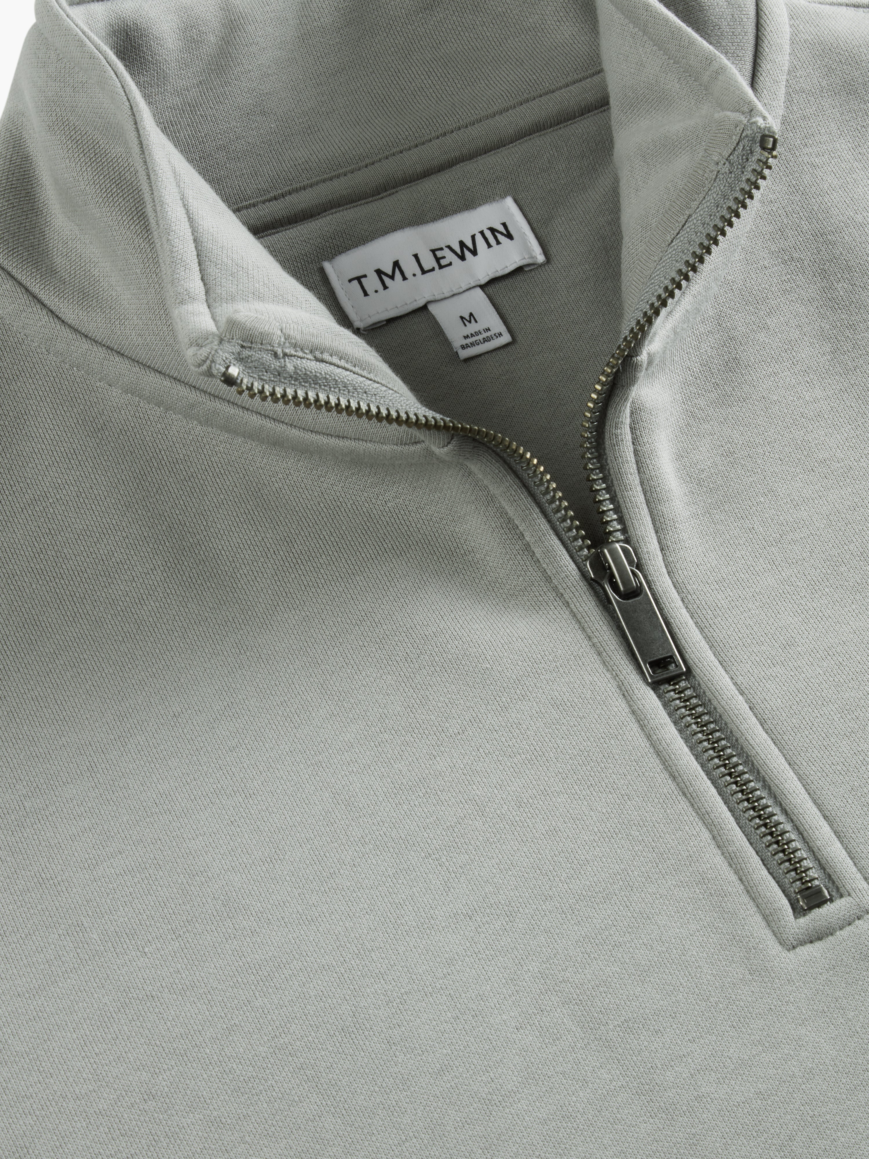 The Quarter Zip Sweatshirt – T.M.Lewin