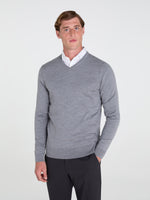 The Merino Wool V-Neck Jumper