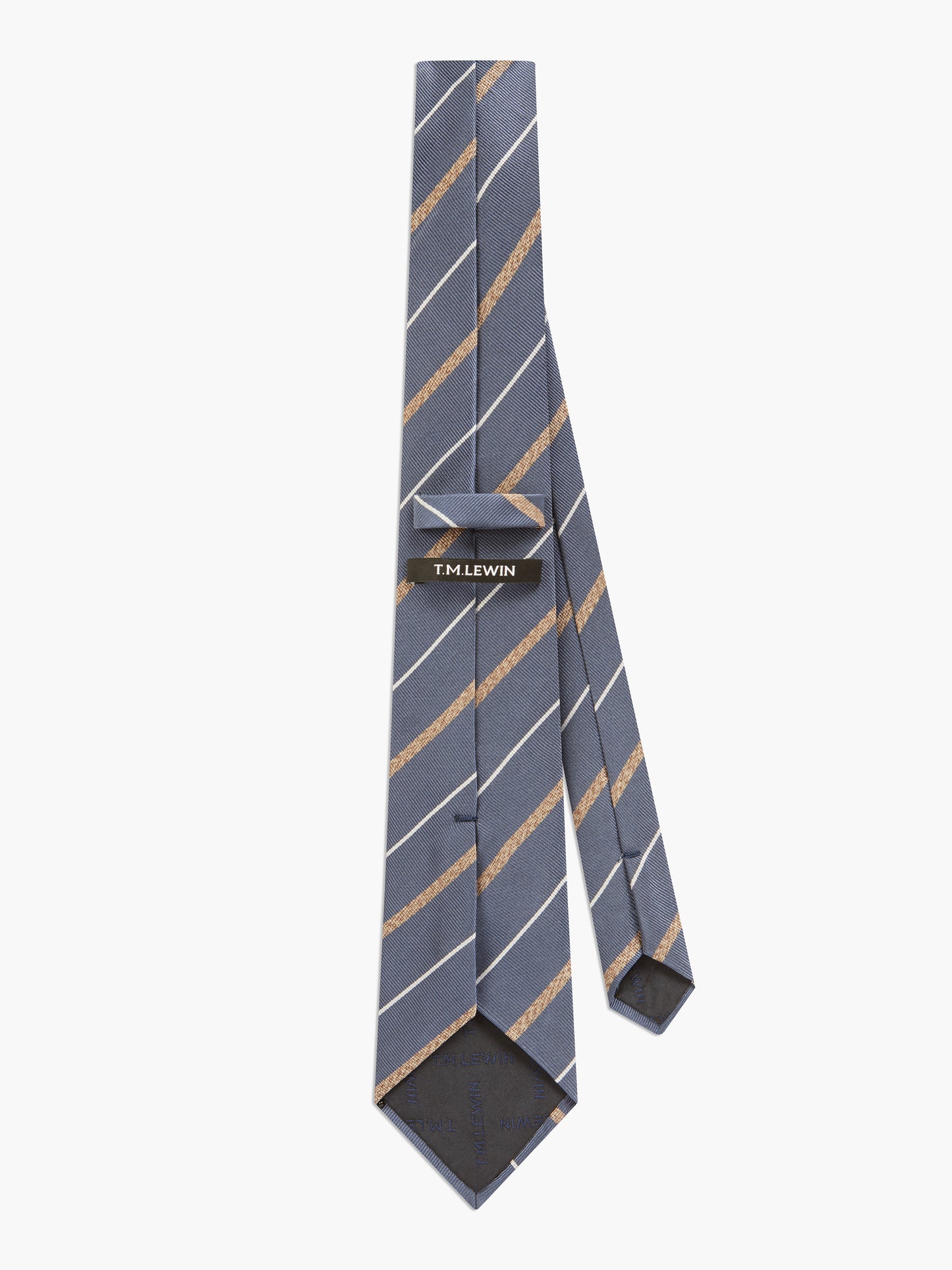 Melange Stripe Silk Tie
