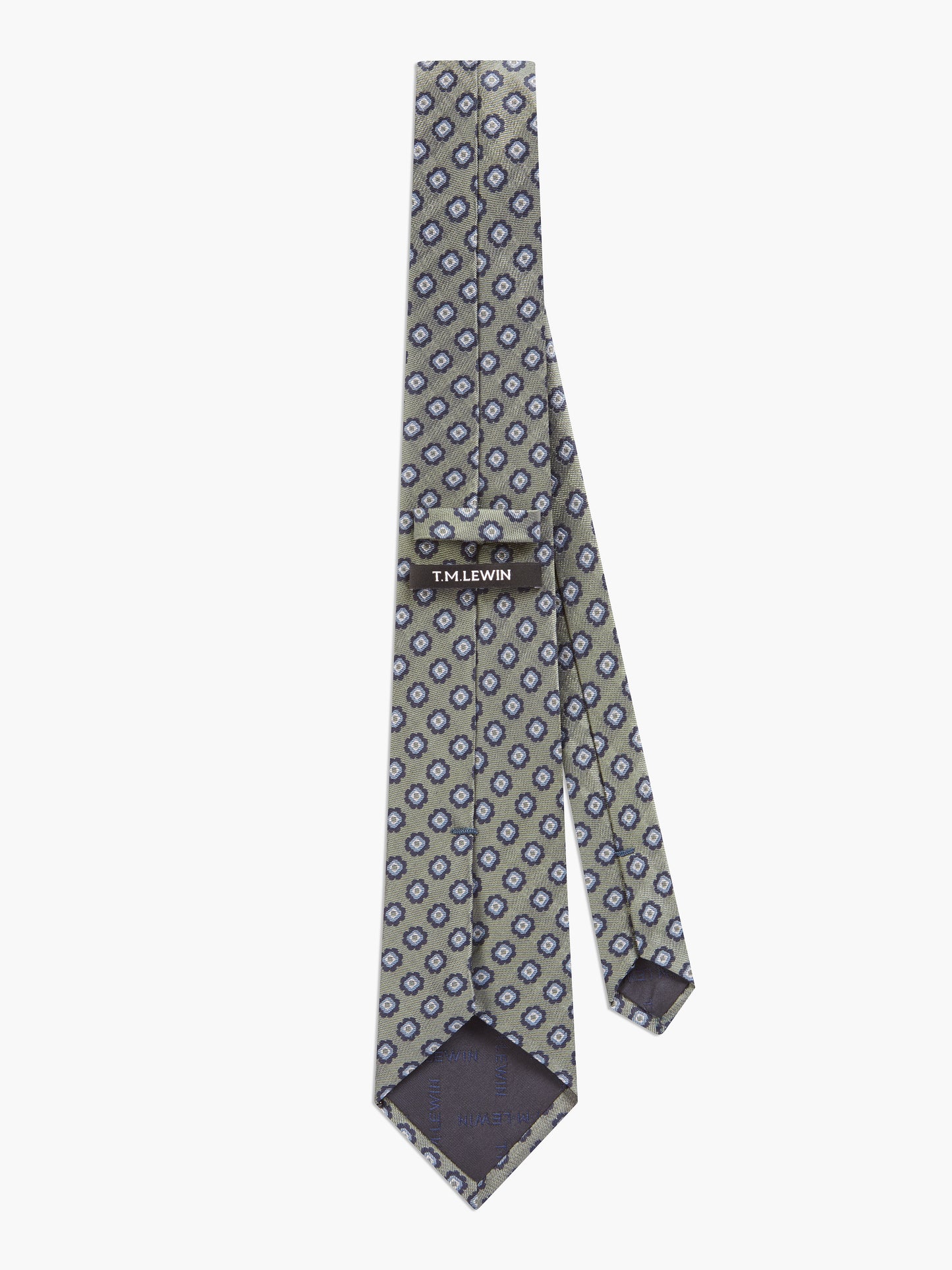 Floral-Geo II Silk Tie