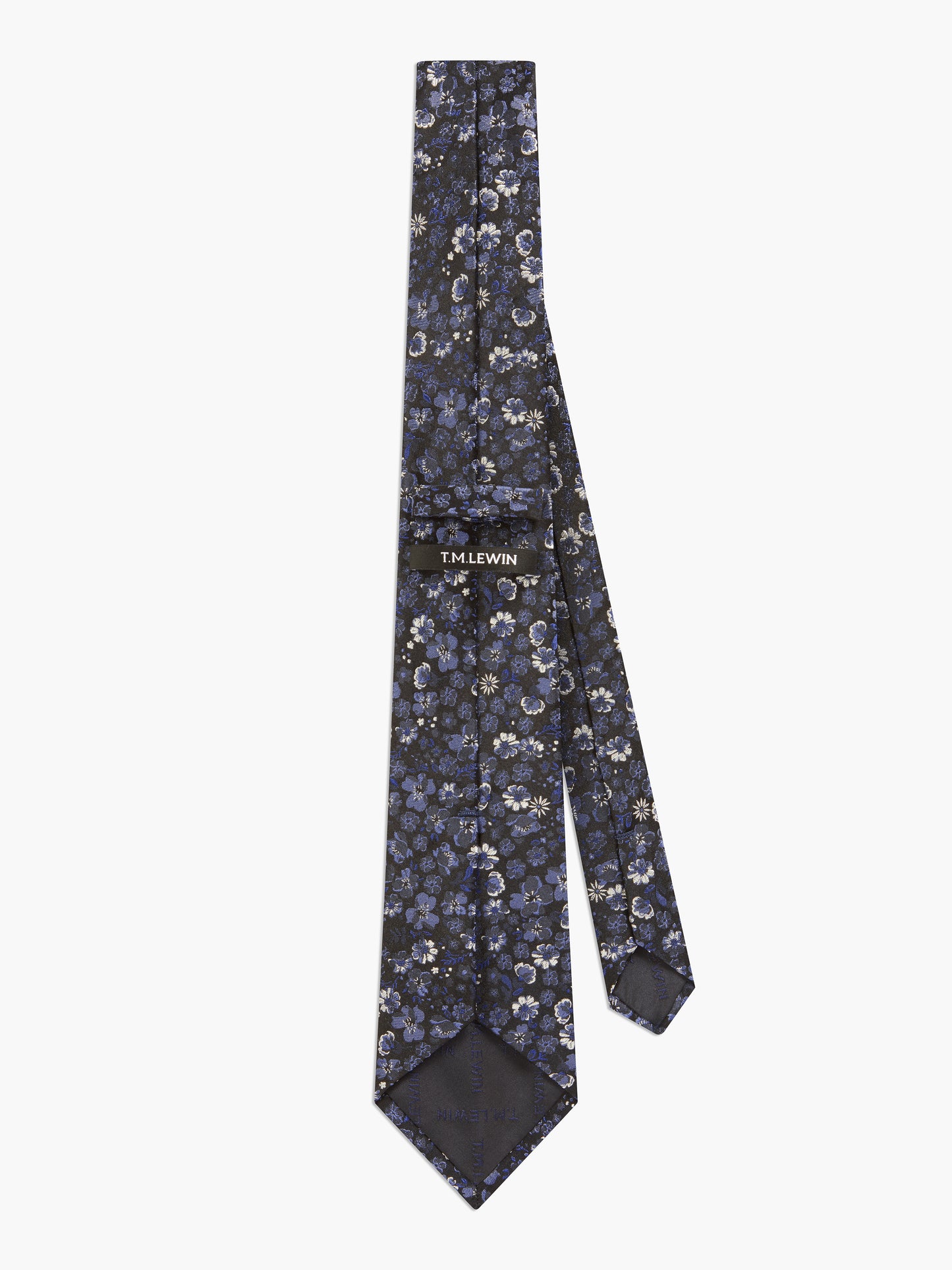 Multi-Floral Silk Tie