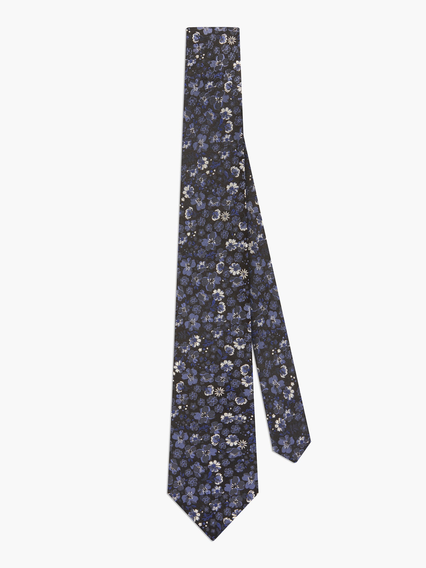Multi-Floral Silk Tie