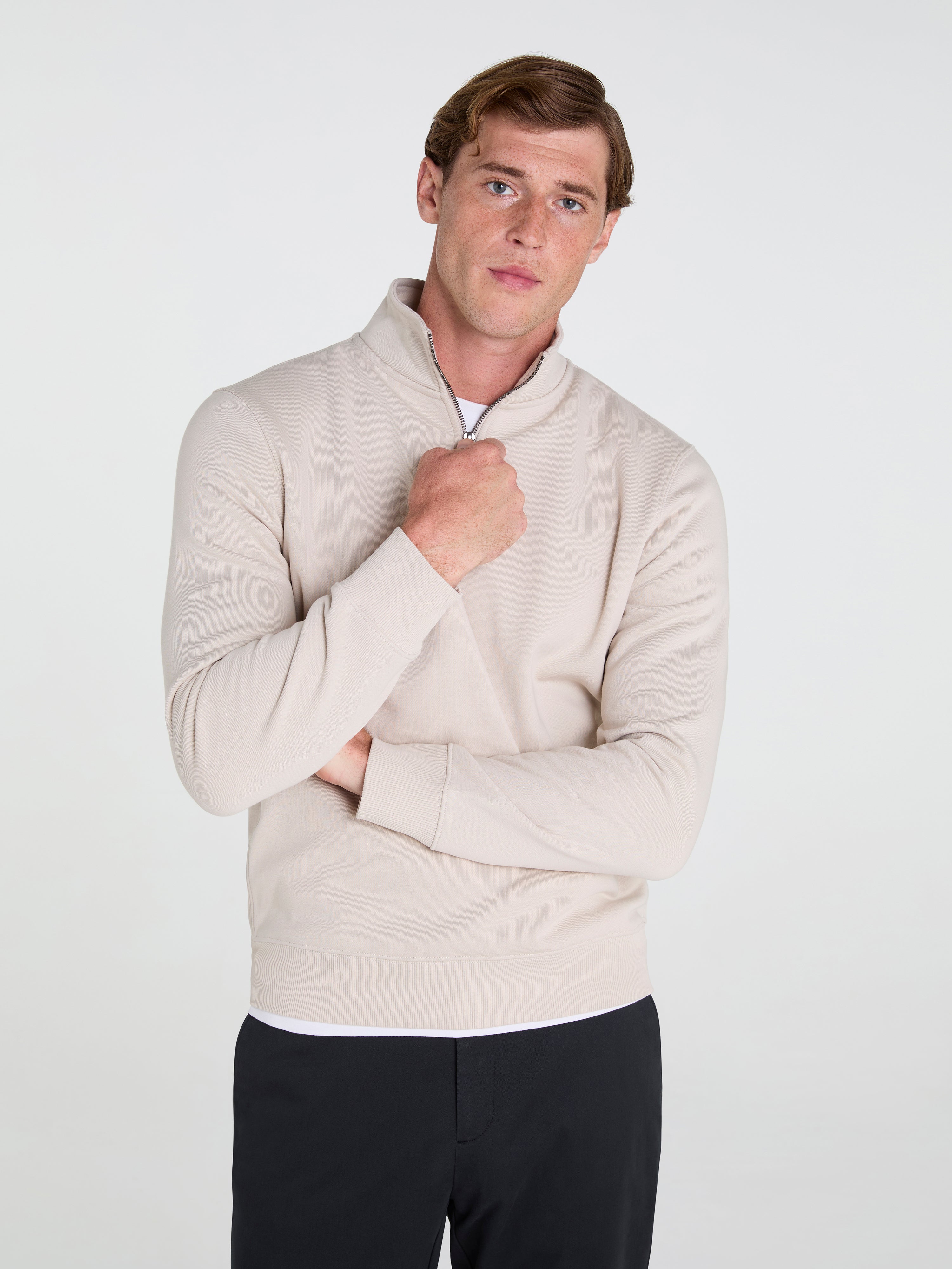 The Quarter Zip Sweatshirt – T.M.Lewin