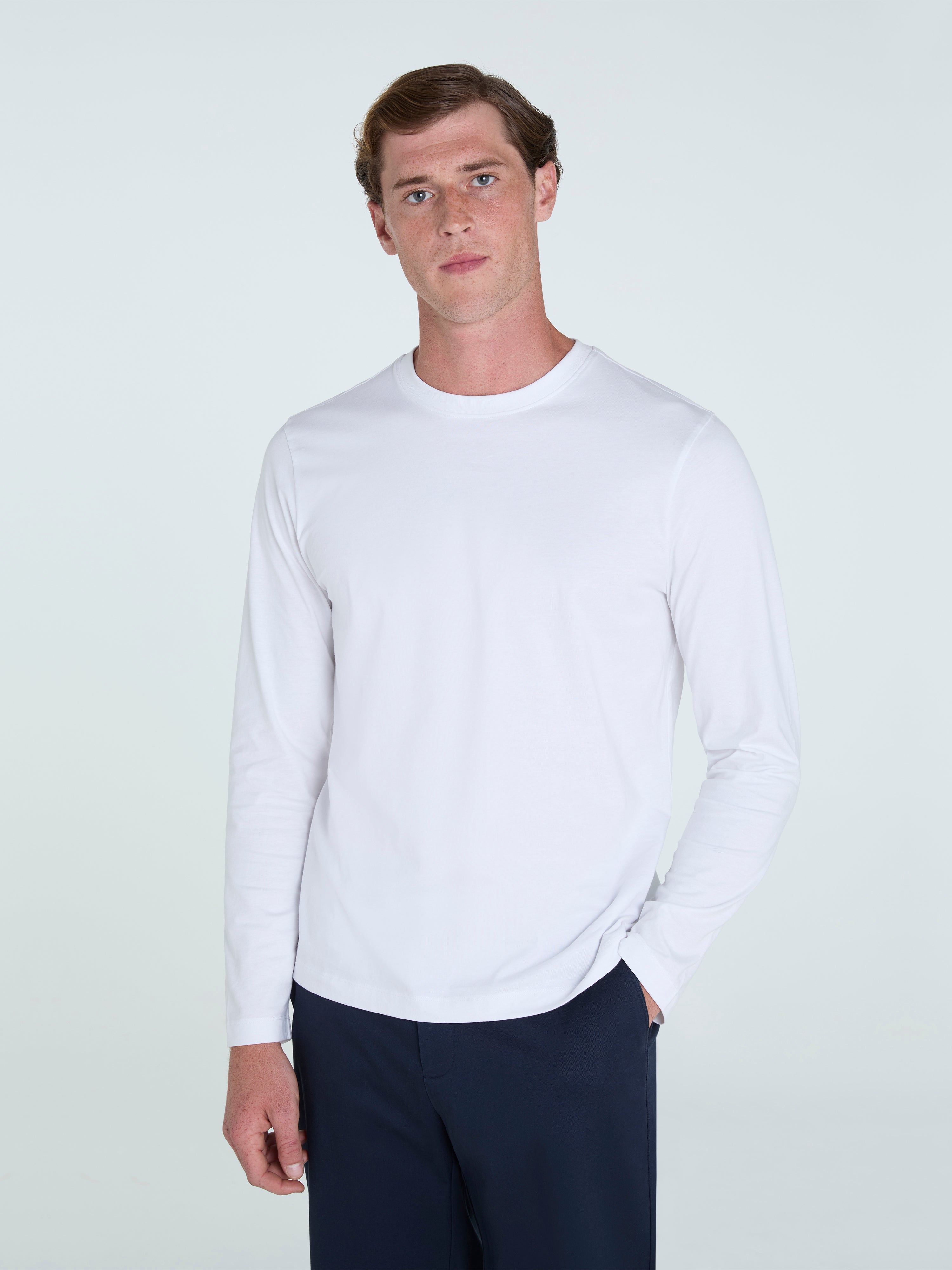 The Long Sleeve T-Shirt – T.M.Lewin