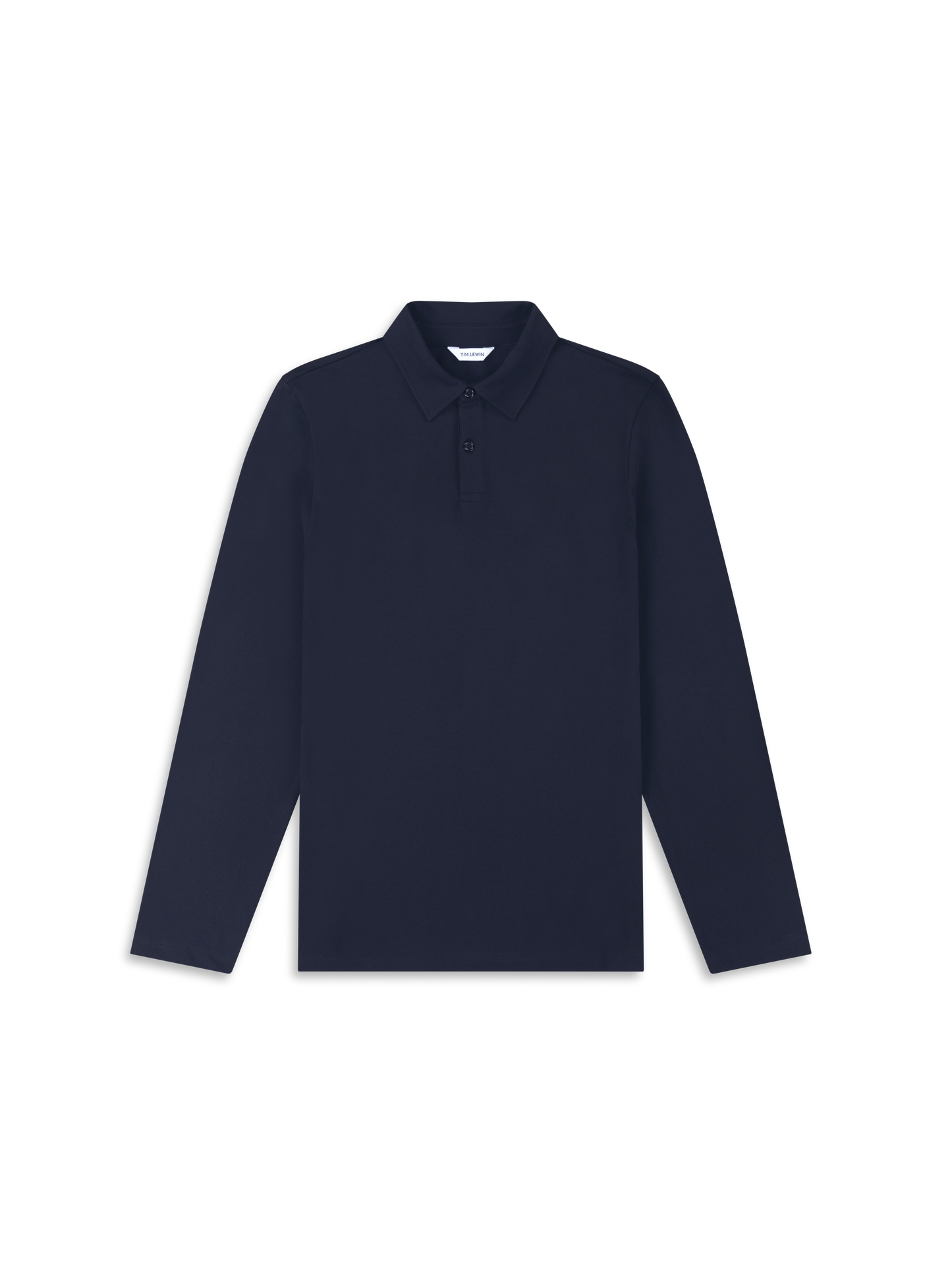 The Long Sleeve Smart Pique Polo