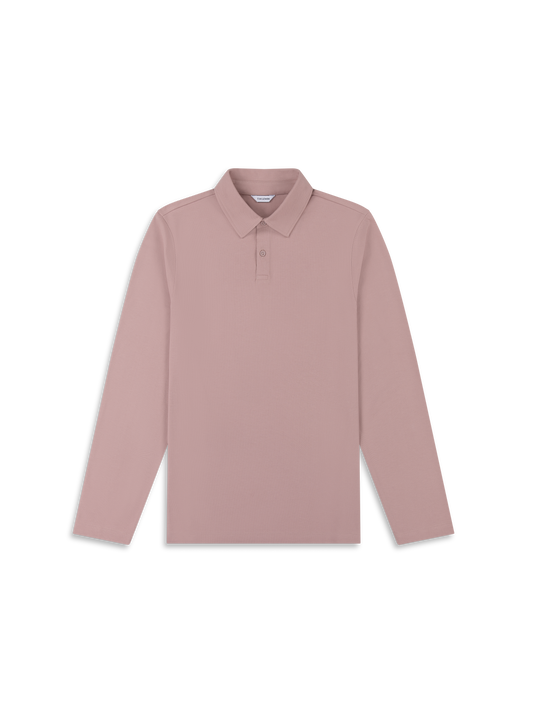 The Long Sleeve Smart Pique Polo
