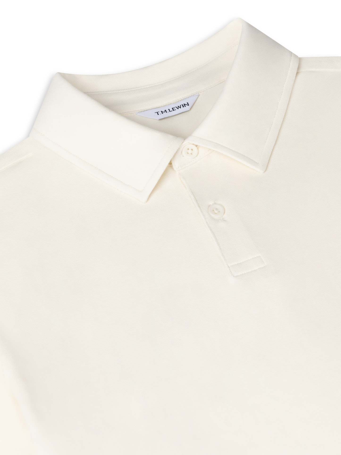 The Long Sleeve Smart Pique Polo