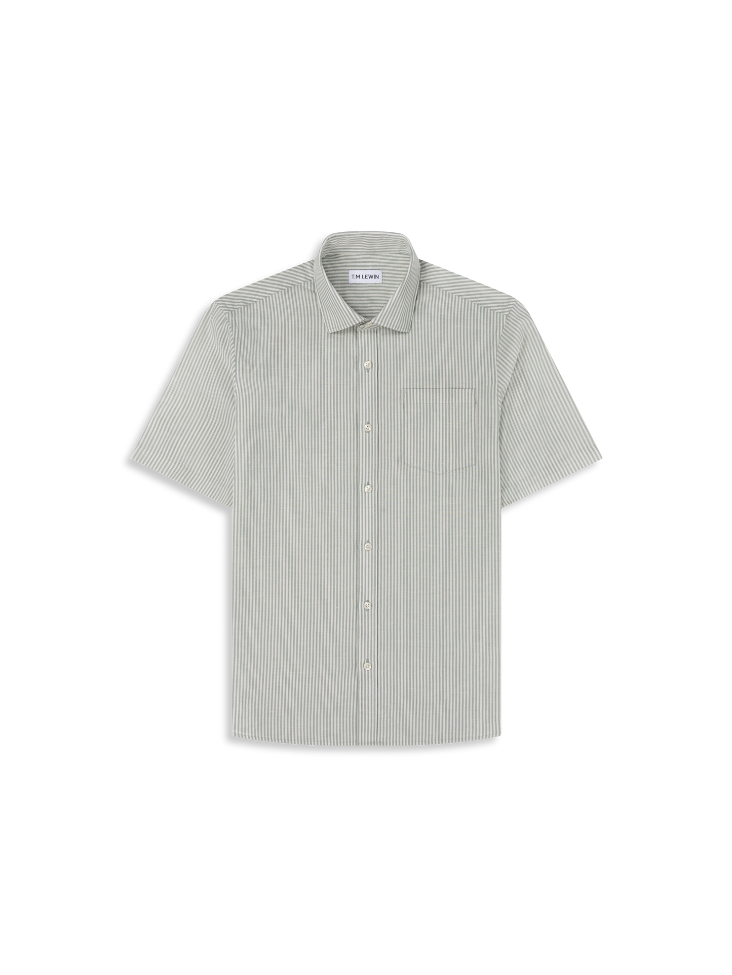 The Short Sleeve Linen Mix Shirt
