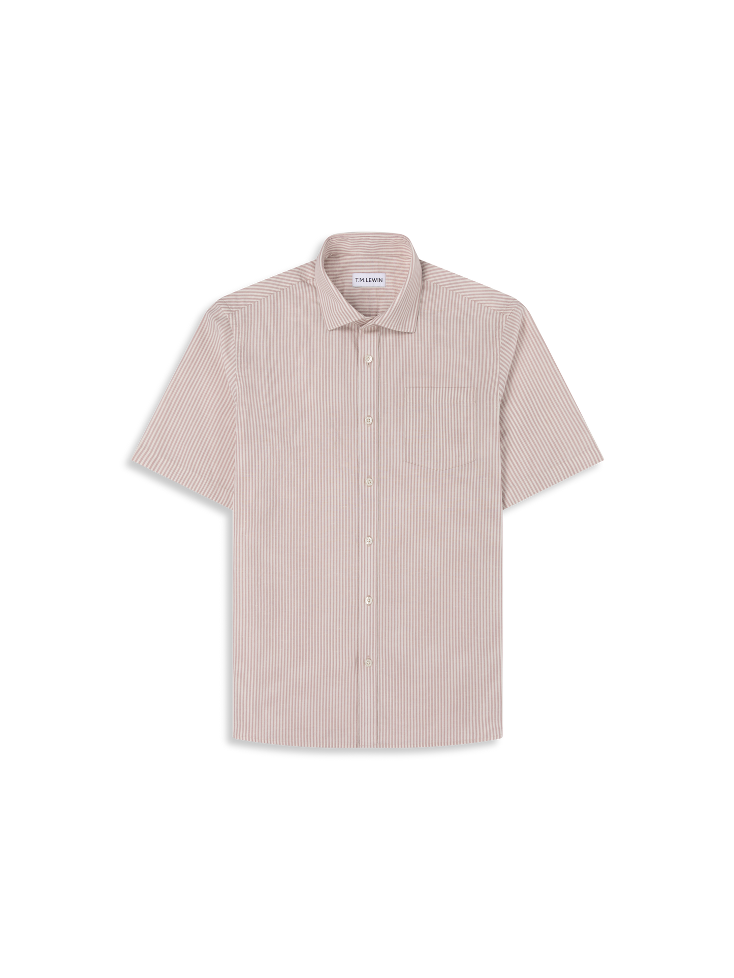 The Short Sleeve Linen Mix Shirt