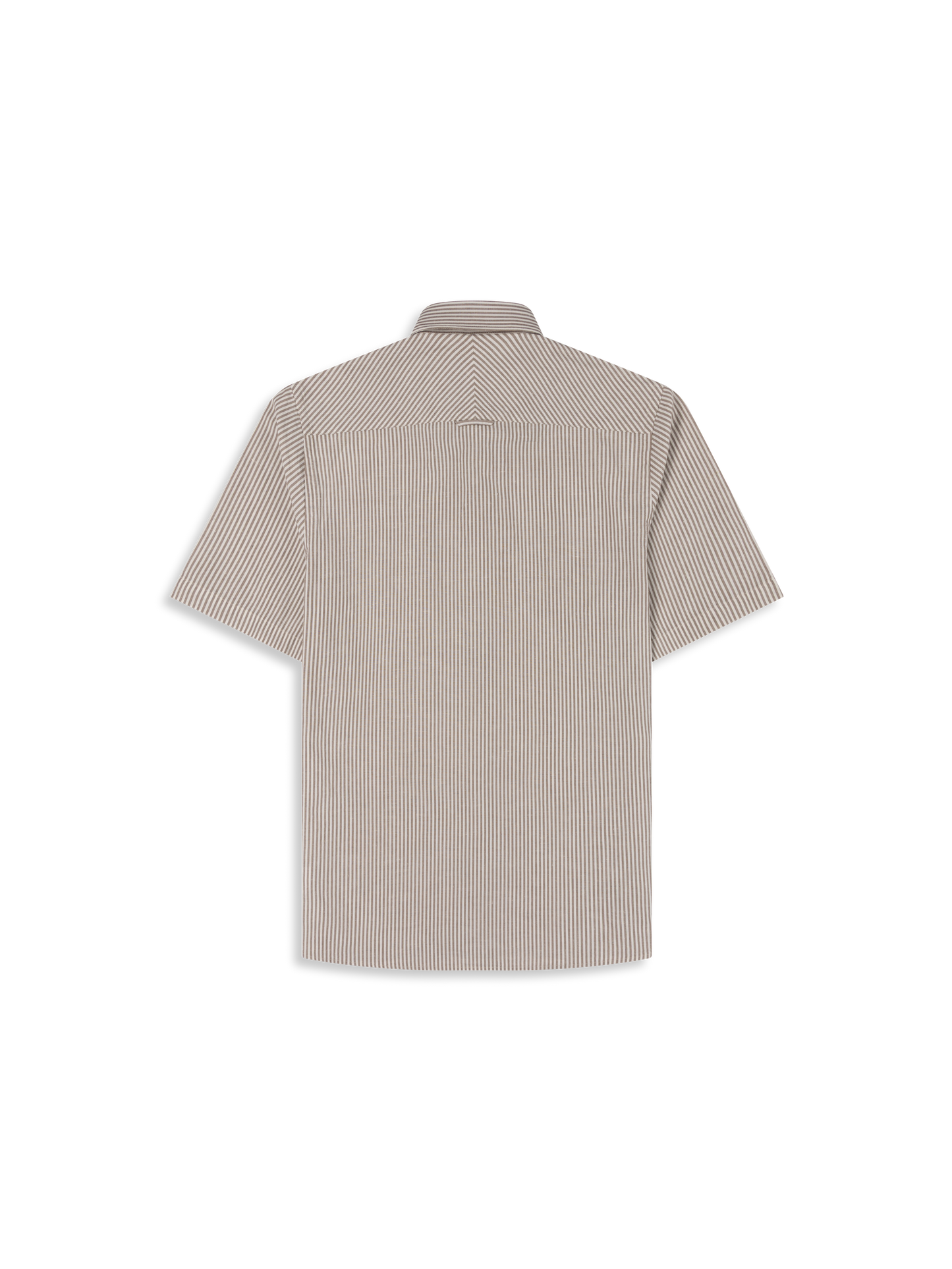 The Short Sleeve Linen Mix Shirt