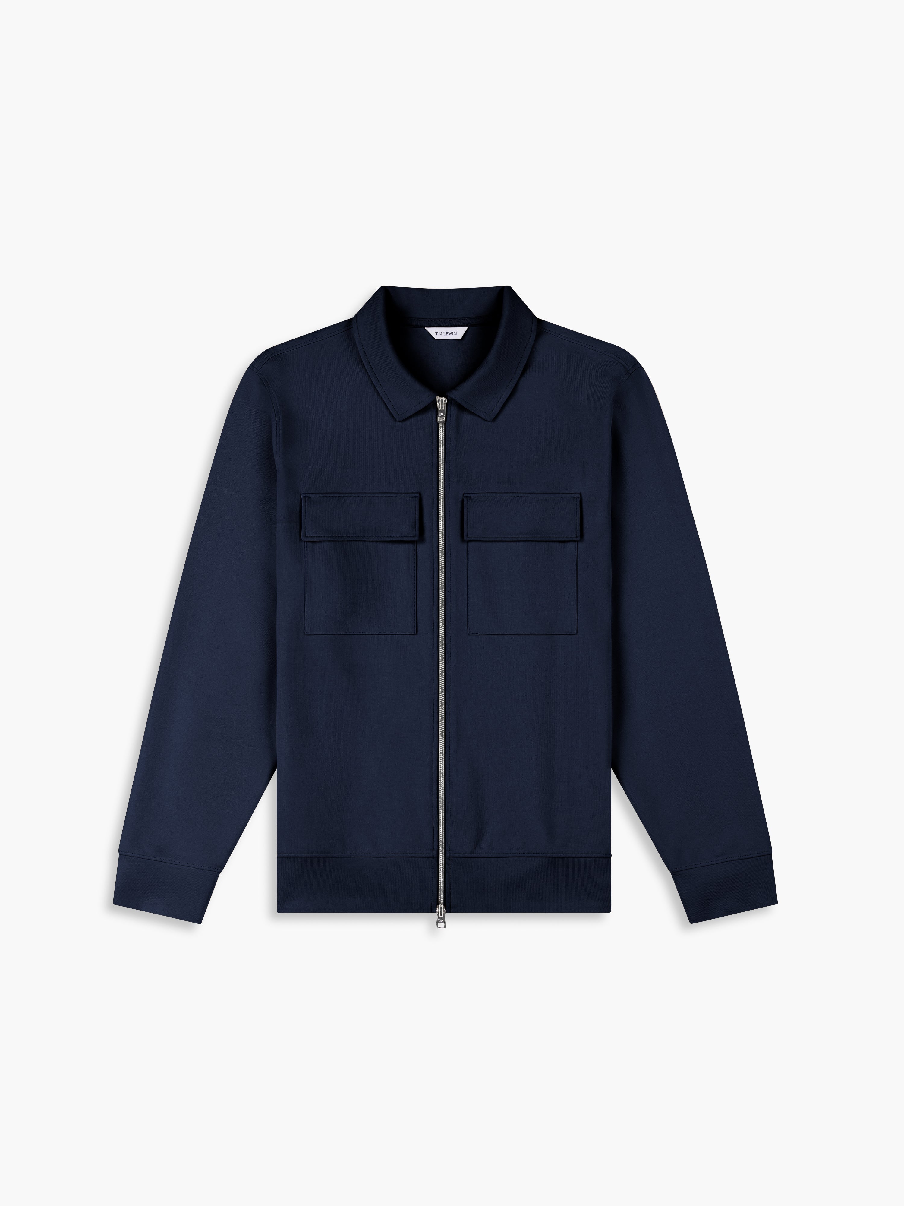 CTC STORE × imagine ZIP UP SHIRT JACKET The Smart Zip Jacket – T.M.Lewin