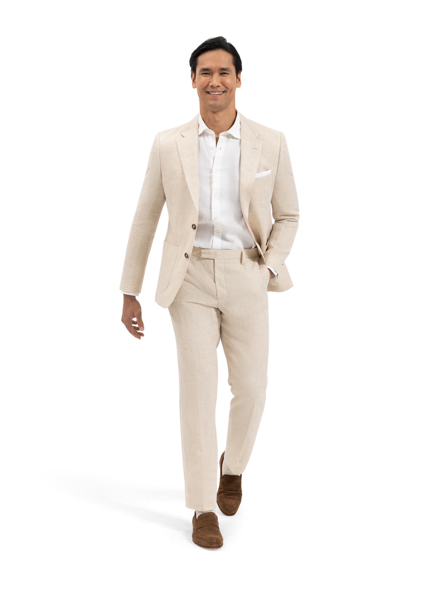 The Biella Linen Blazer