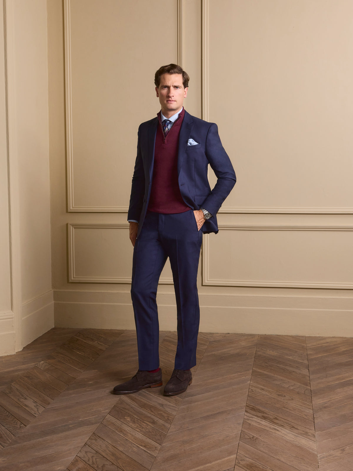 The Aldgate Slim Suit Trouser