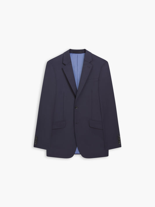 Aldgate Barberis Slim Fit Navy Jacket Plus Size