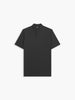 Black Pique Egyptian Cotton Polo