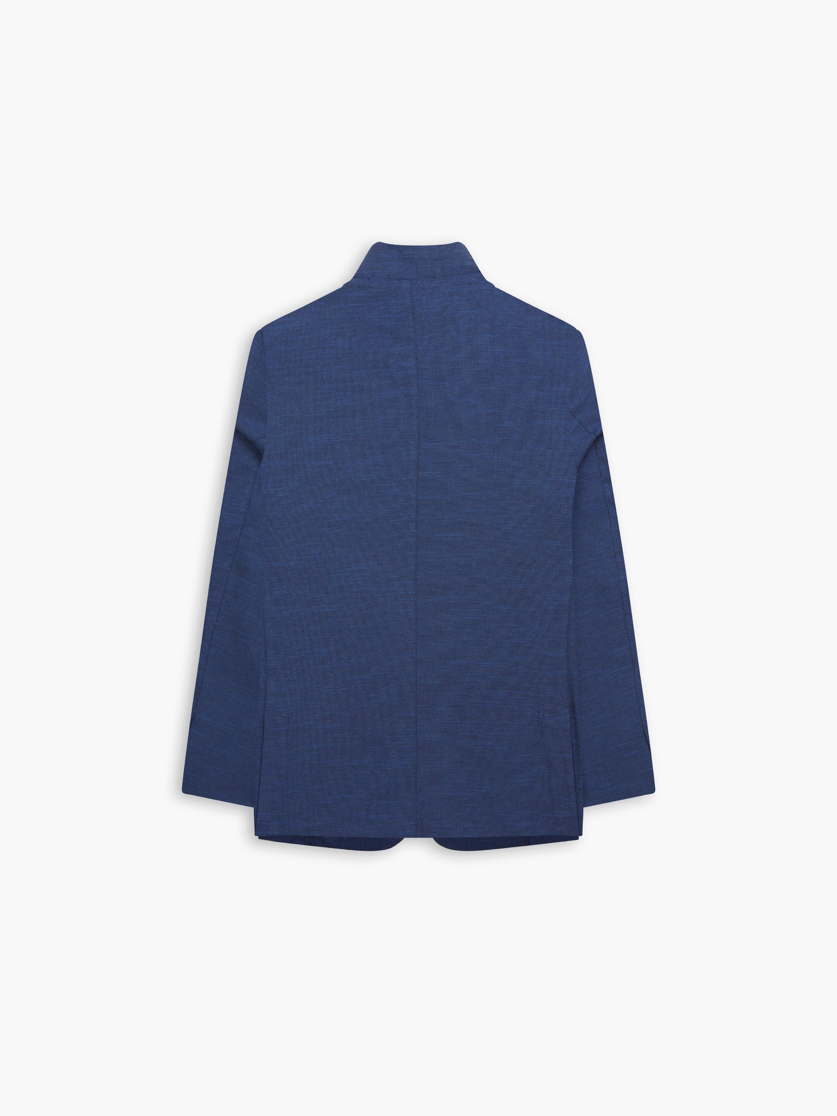 Blakesley Linen-Blend Slim Royal Blue Field Jacket – tmlewinuk