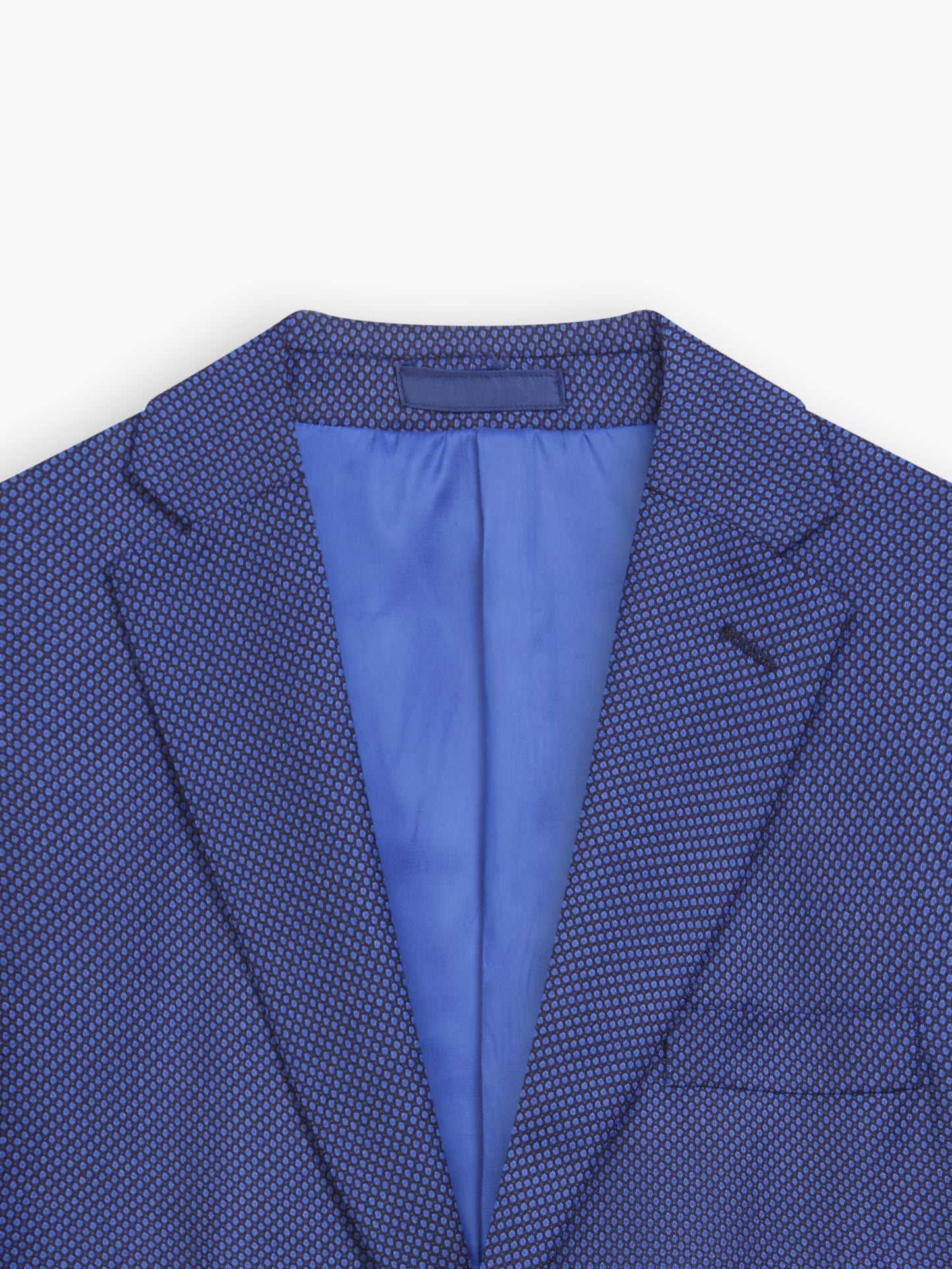 Fiorano Blue Birdseye Jacket