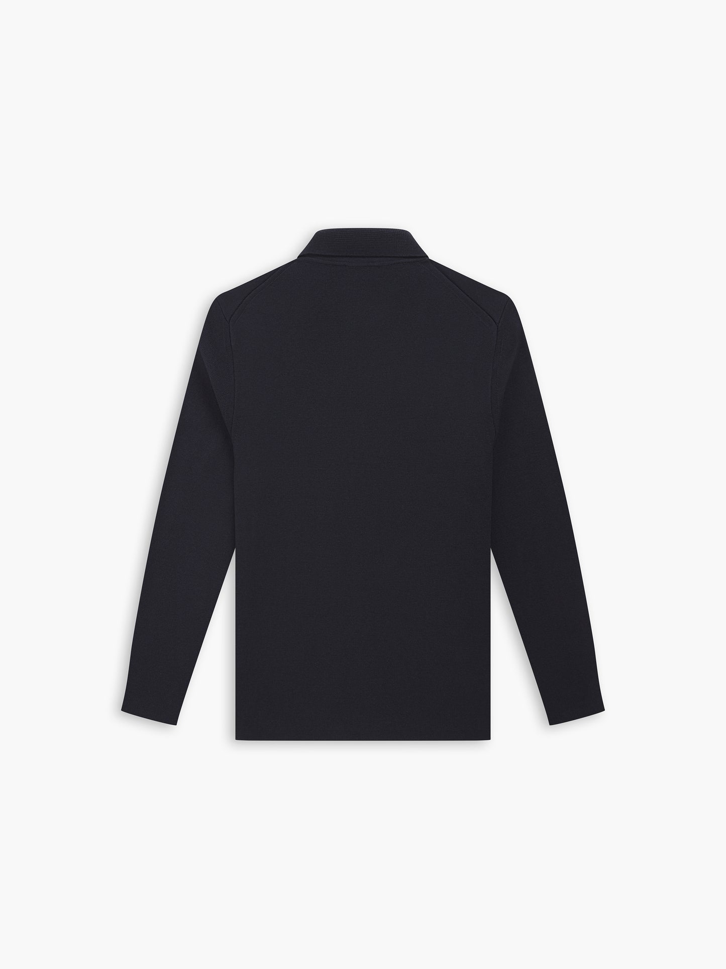 Cotton Milano Knit Button Through Cardigan - Navy