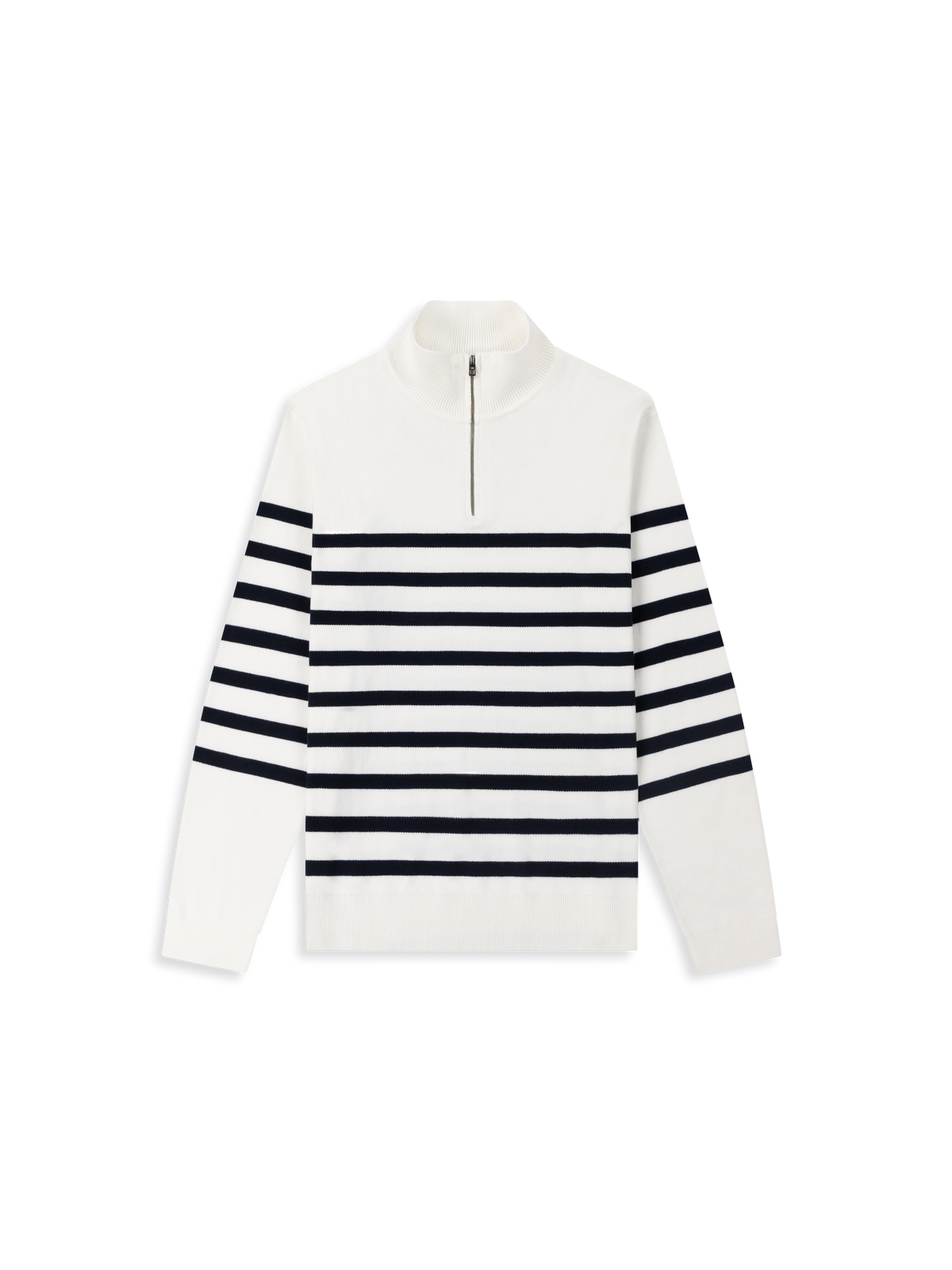 The Cotton Quarter-Zip Jumper