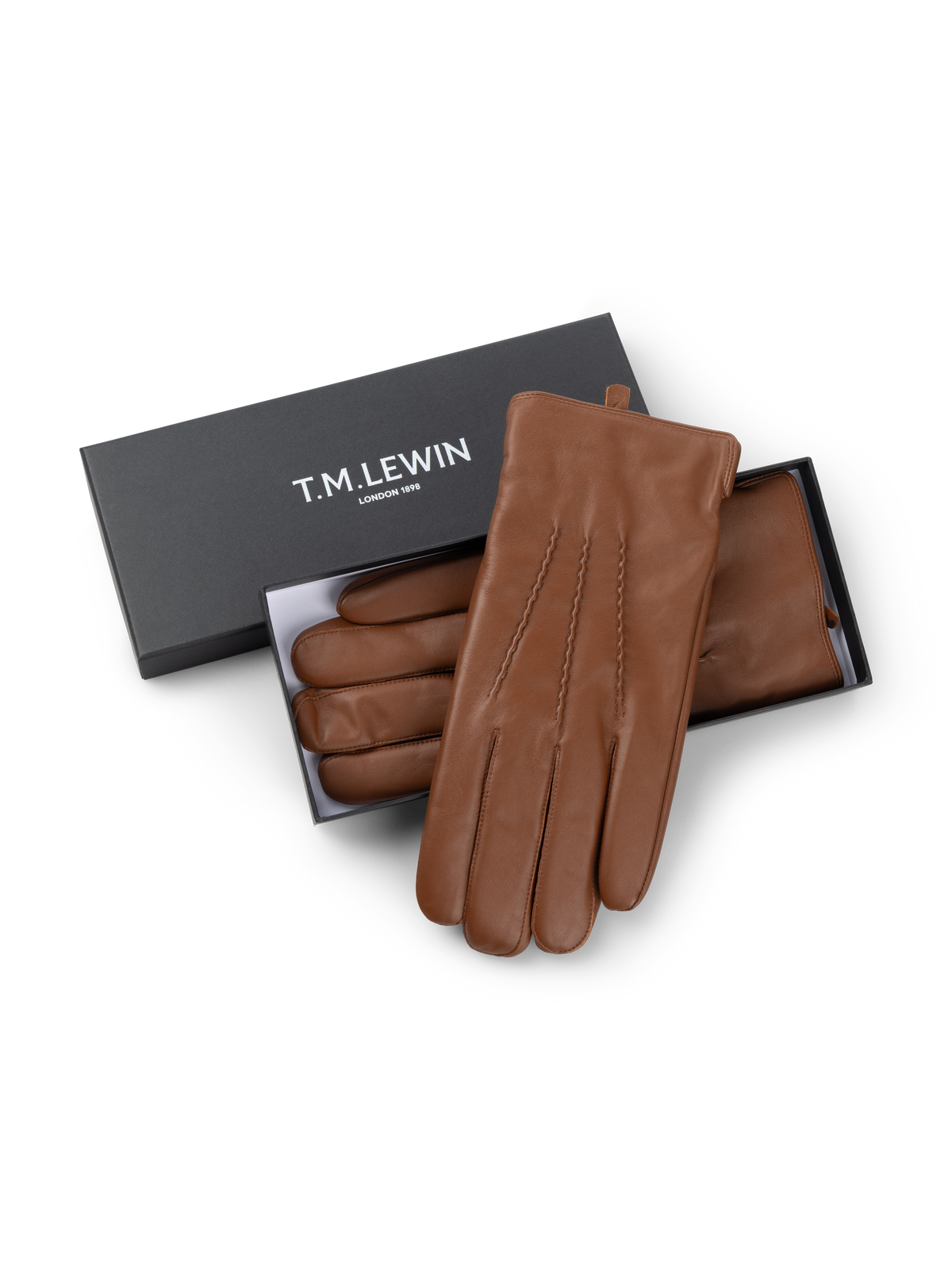The Cashmere Lined Leather Gloves
