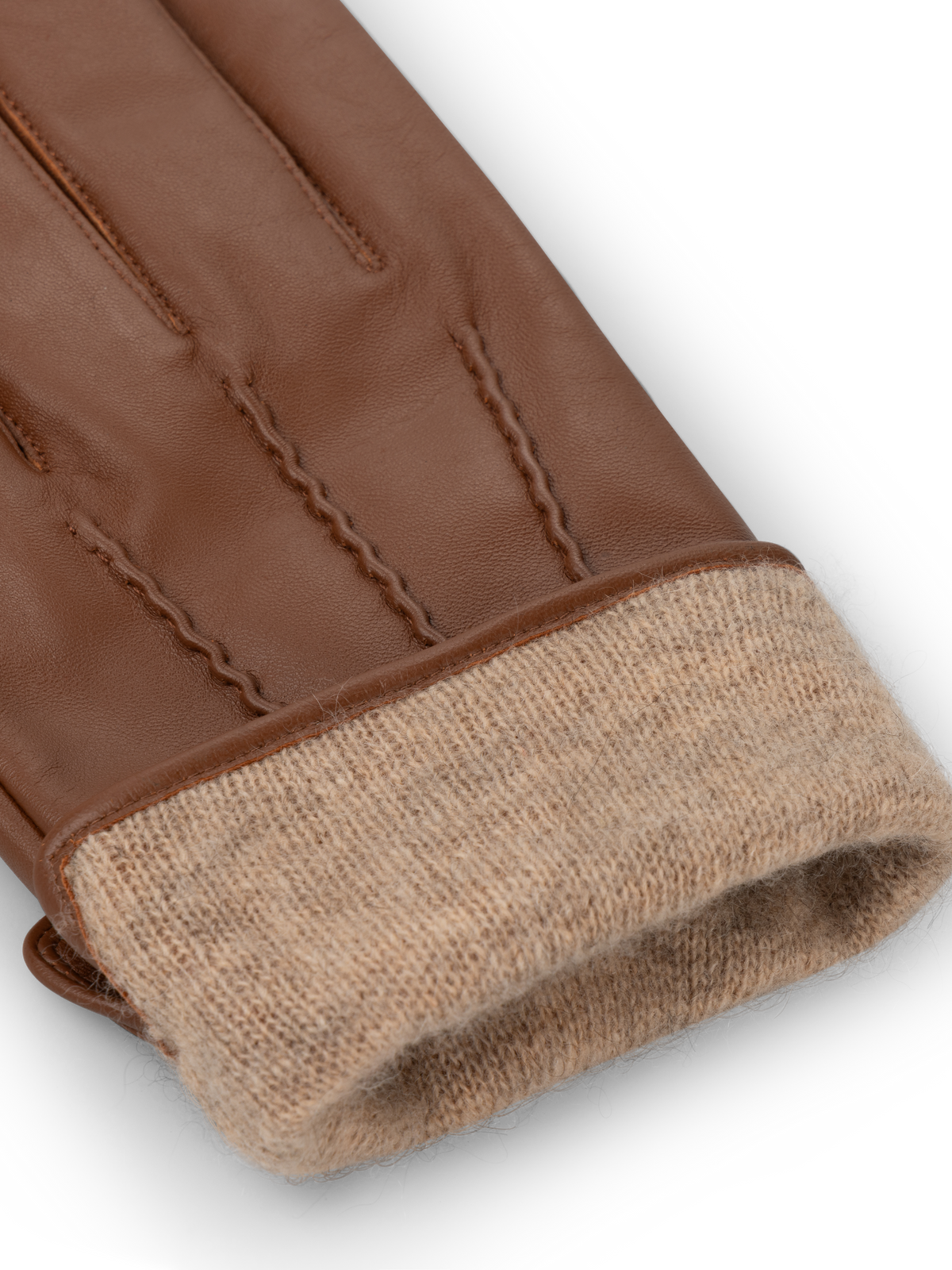 The Cashmere Lined Leather Gloves