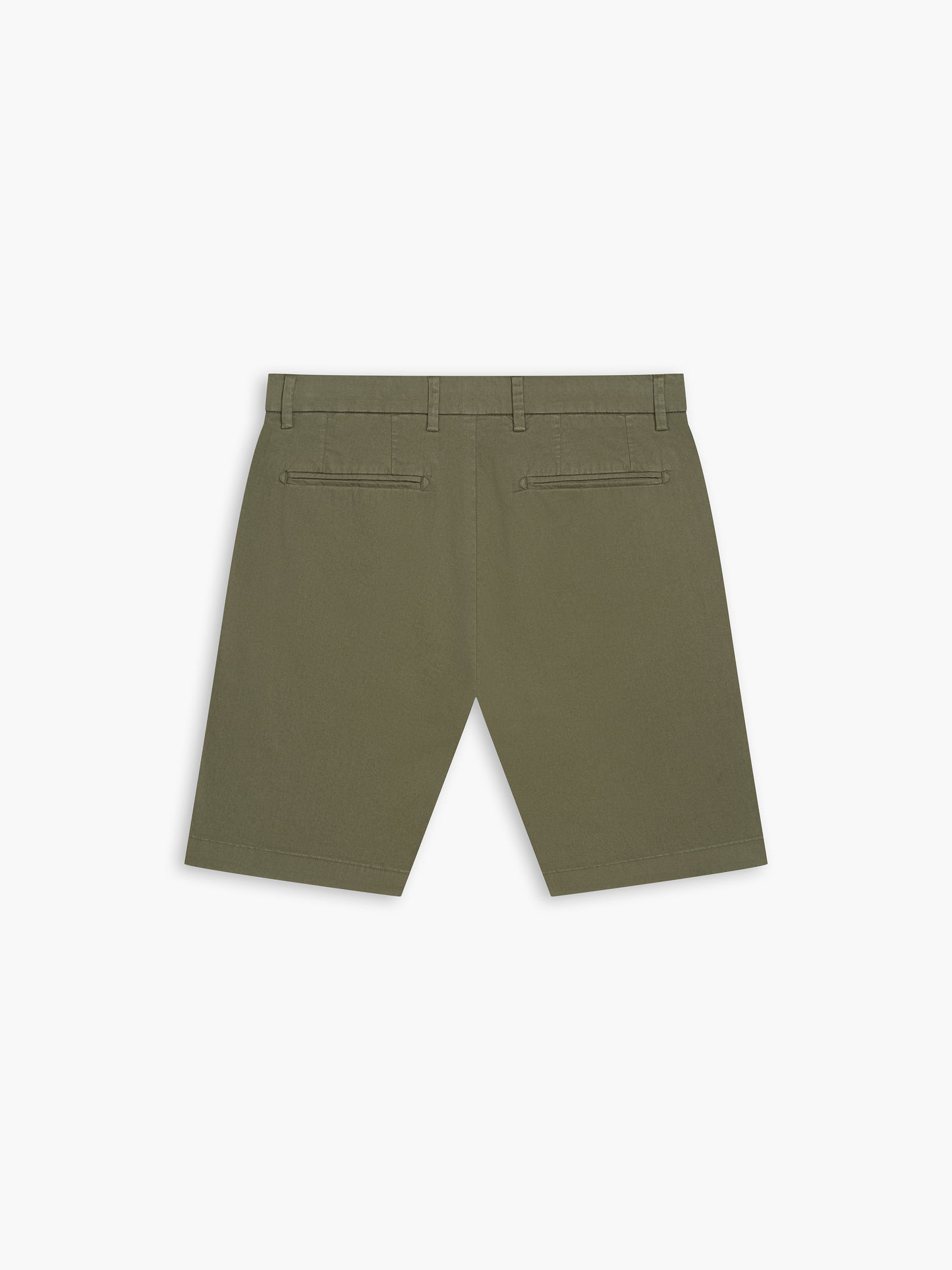 Slim Fit Khaki Chino Shorts