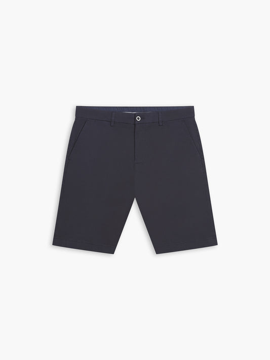 Slim Fit Navy Chino Shorts