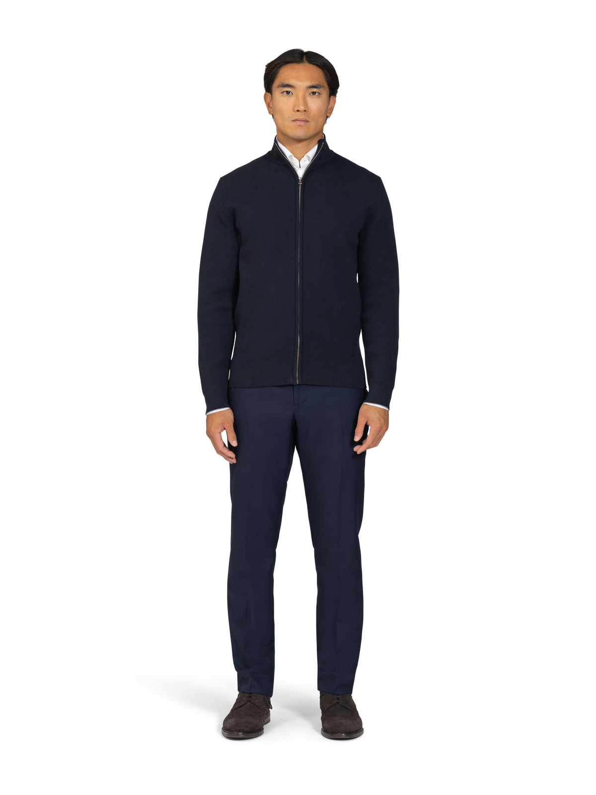 The Cotton Full Zip Cardigan