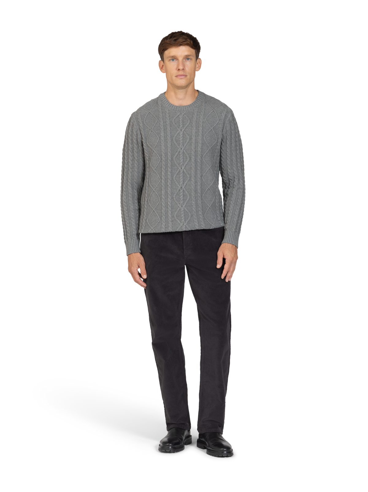 The Cotton Cable-Knit Jumper