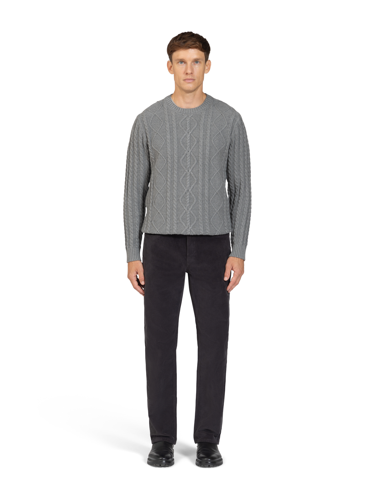 The Cotton Cable-Knit Jumper