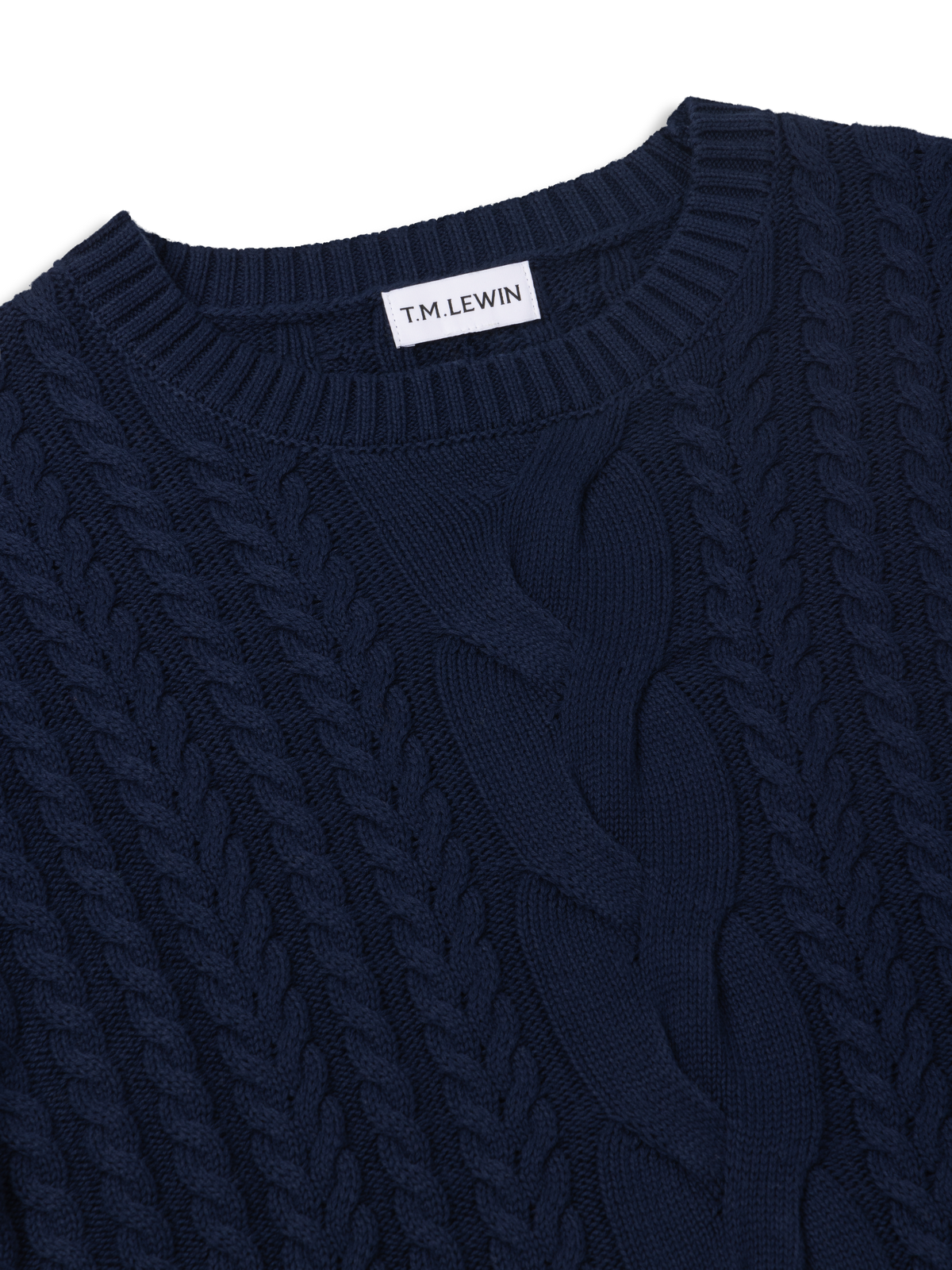 The Cotton Cable-Knit Jumper