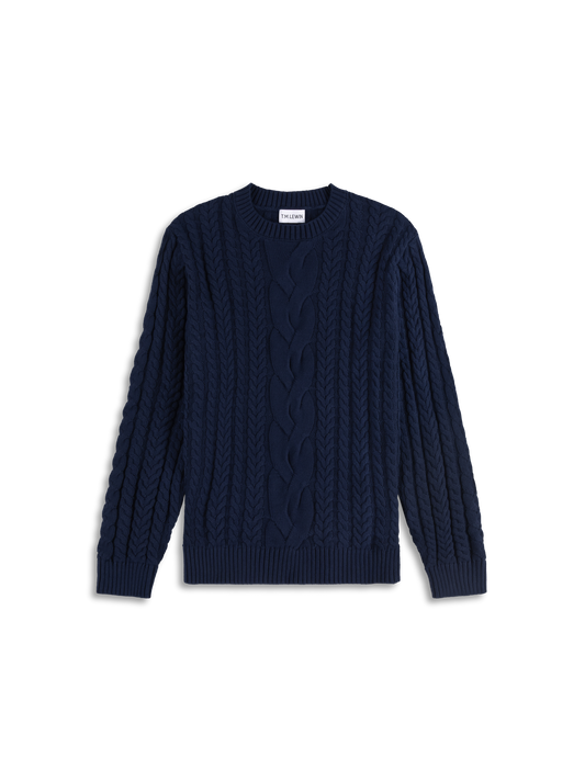The Cotton Cable-Knit Jumper