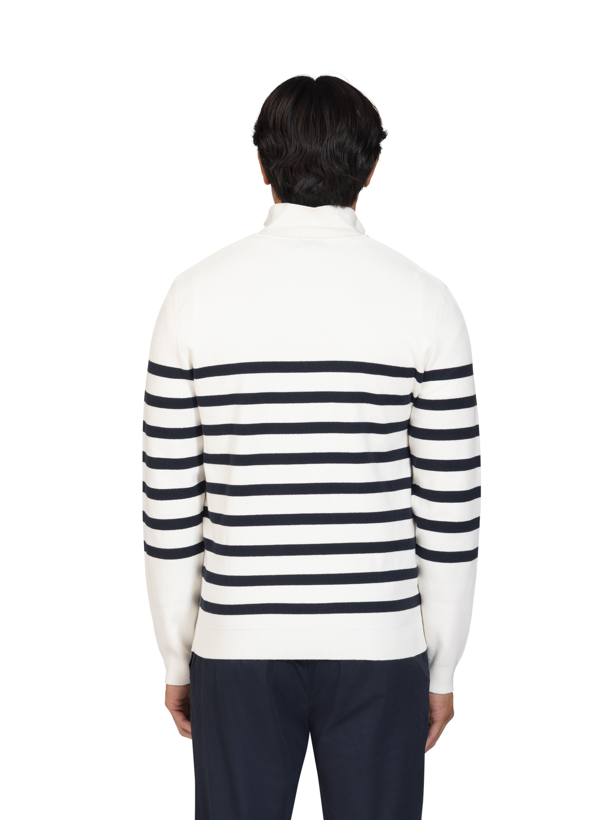 The Cotton Quarter-Zip Jumper