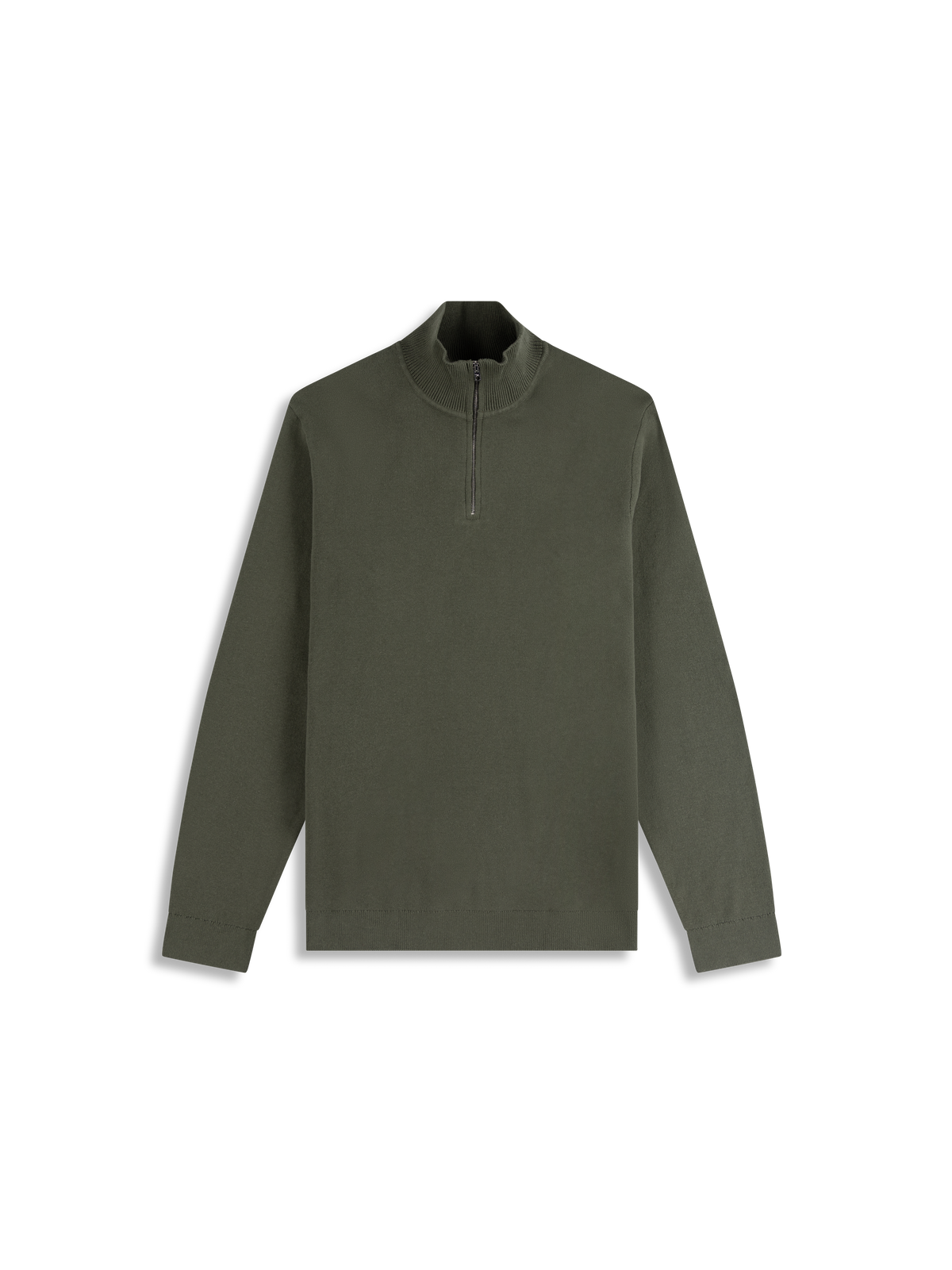 The Cotton Quarter-Zip Jumper