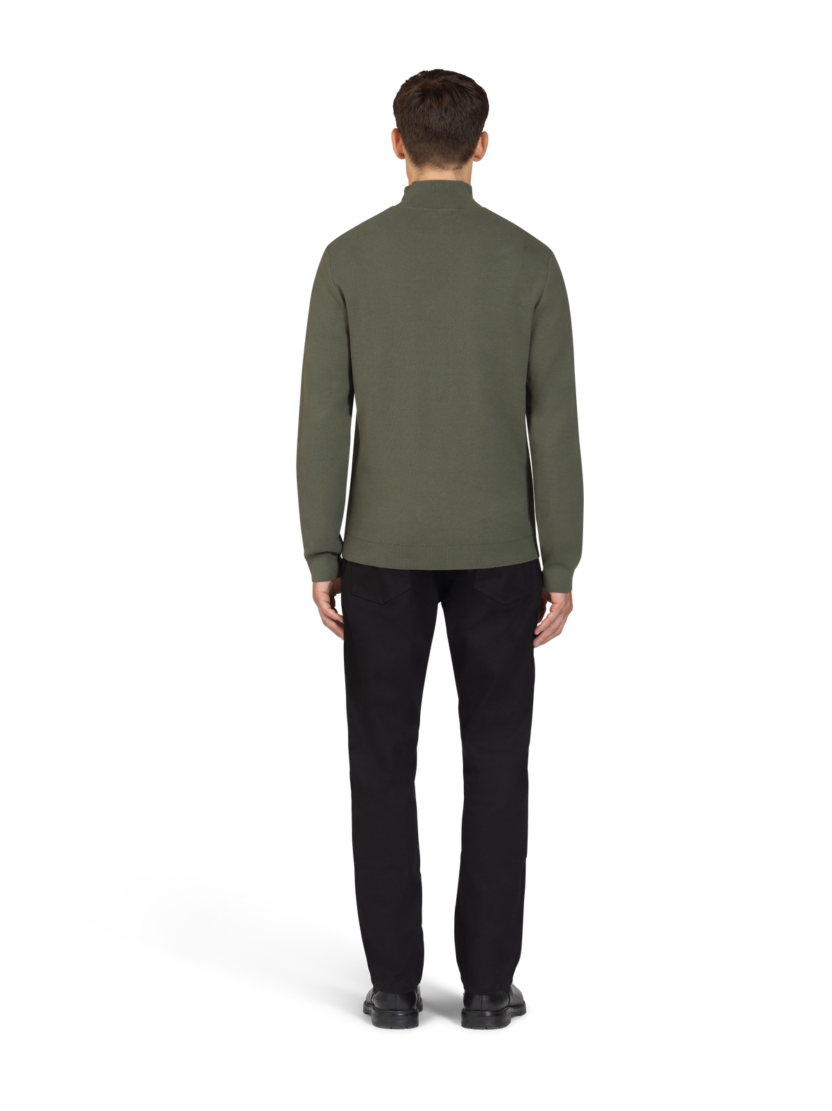 The Cotton Quarter-Zip Jumper