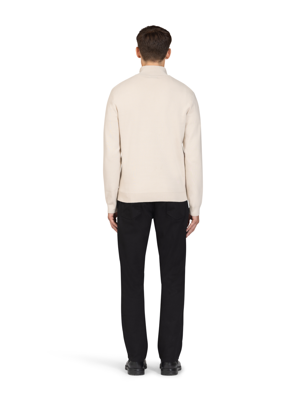 The Cotton Quarter-Zip Jumper