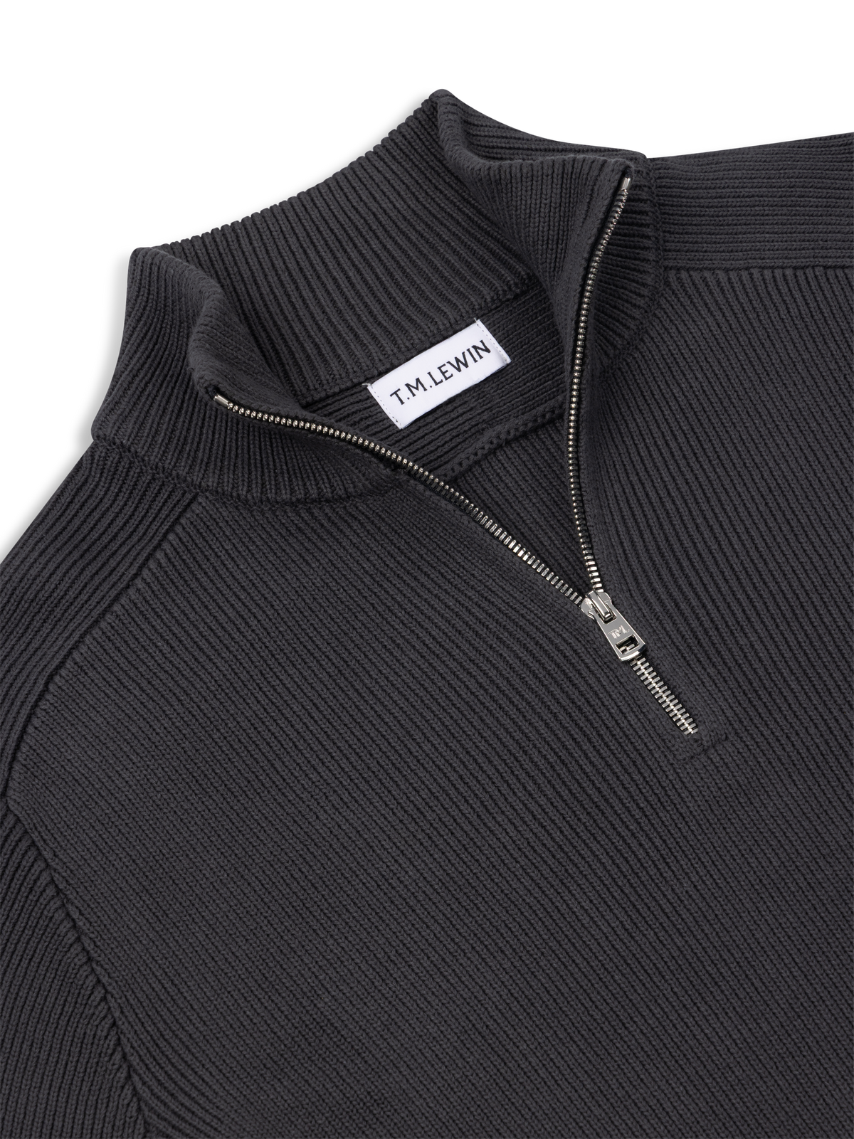 The Cotton Quarter-Zip Jumper